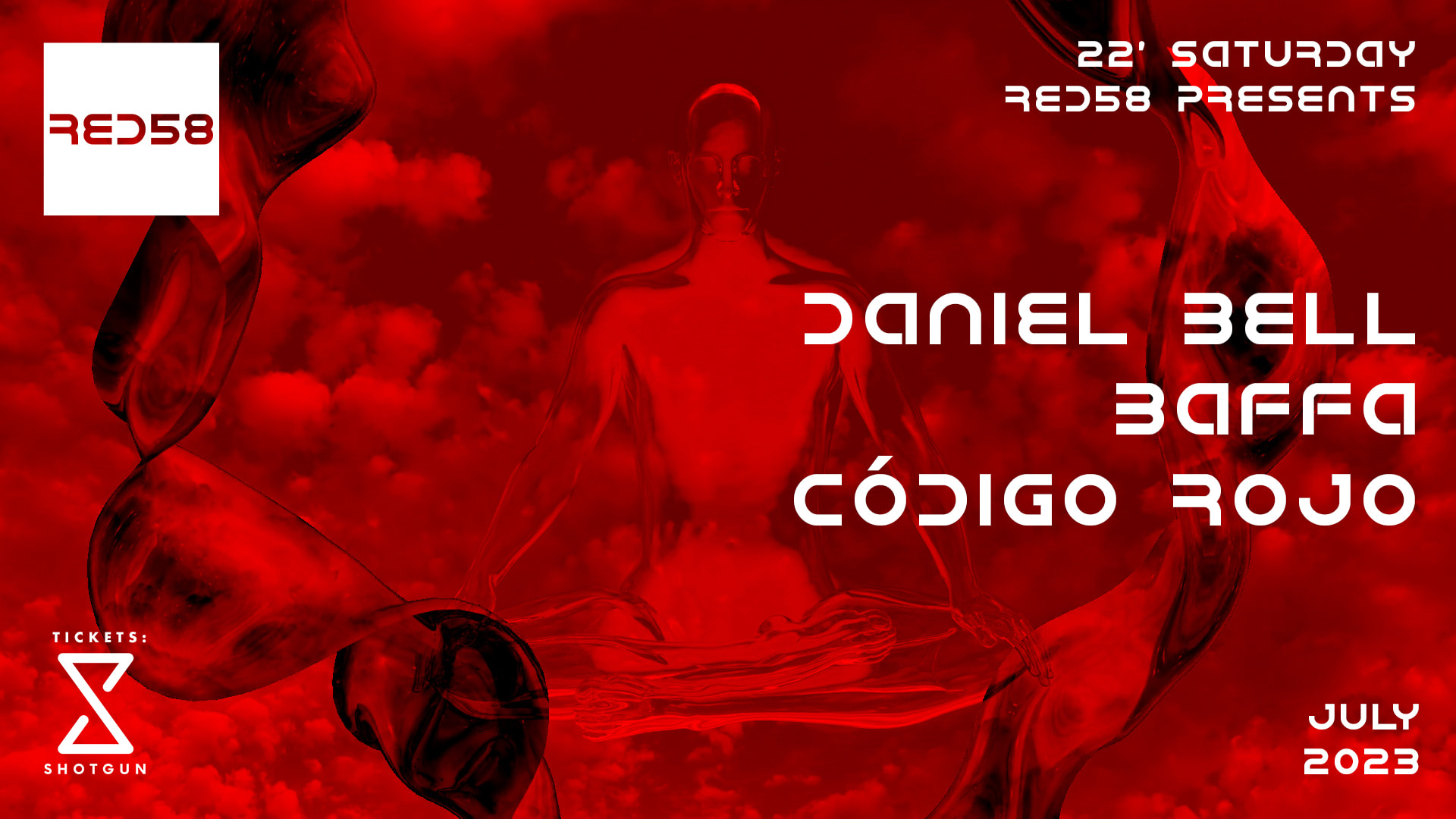 Red58 Presents Daniel Bell, Baffa & Código Rojo Cover