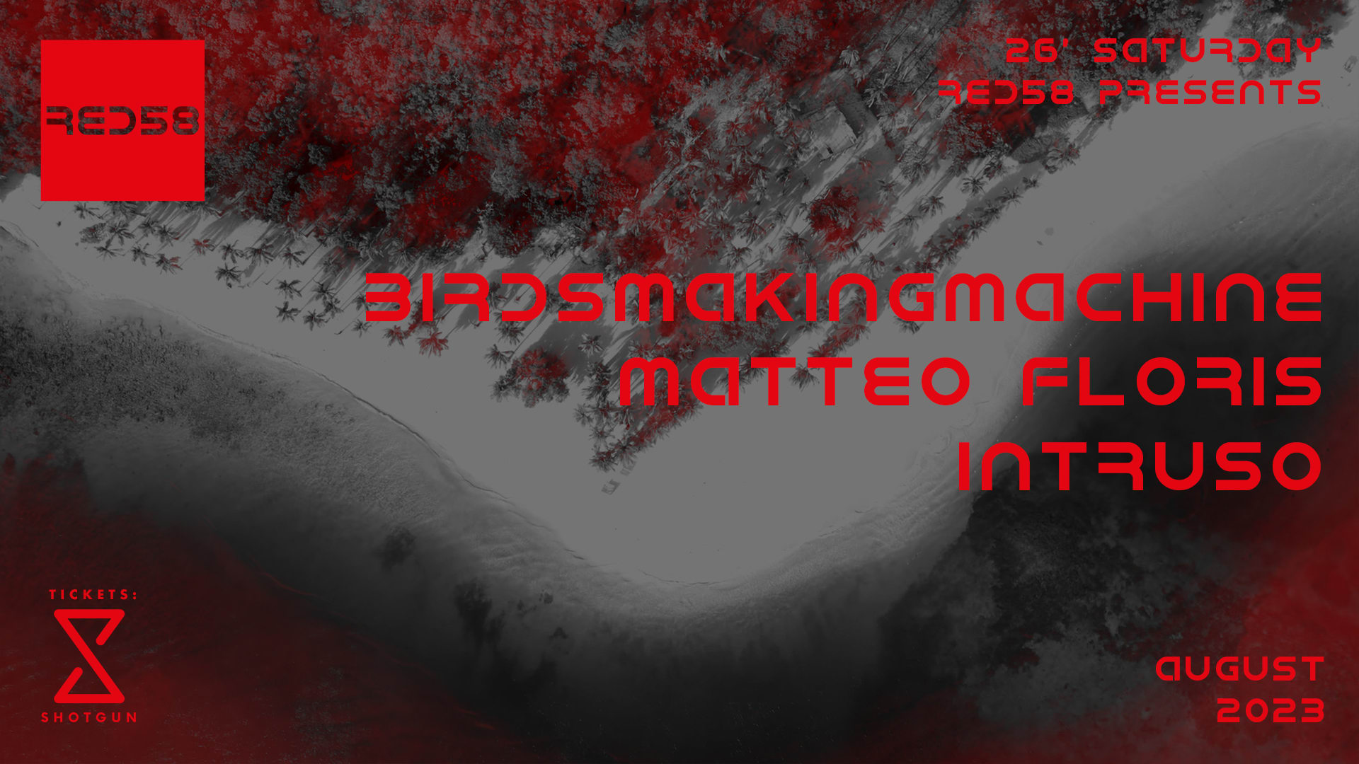 Red58 Presents Birdsmakingmachine, Matteo Floris & Intruso Cover
