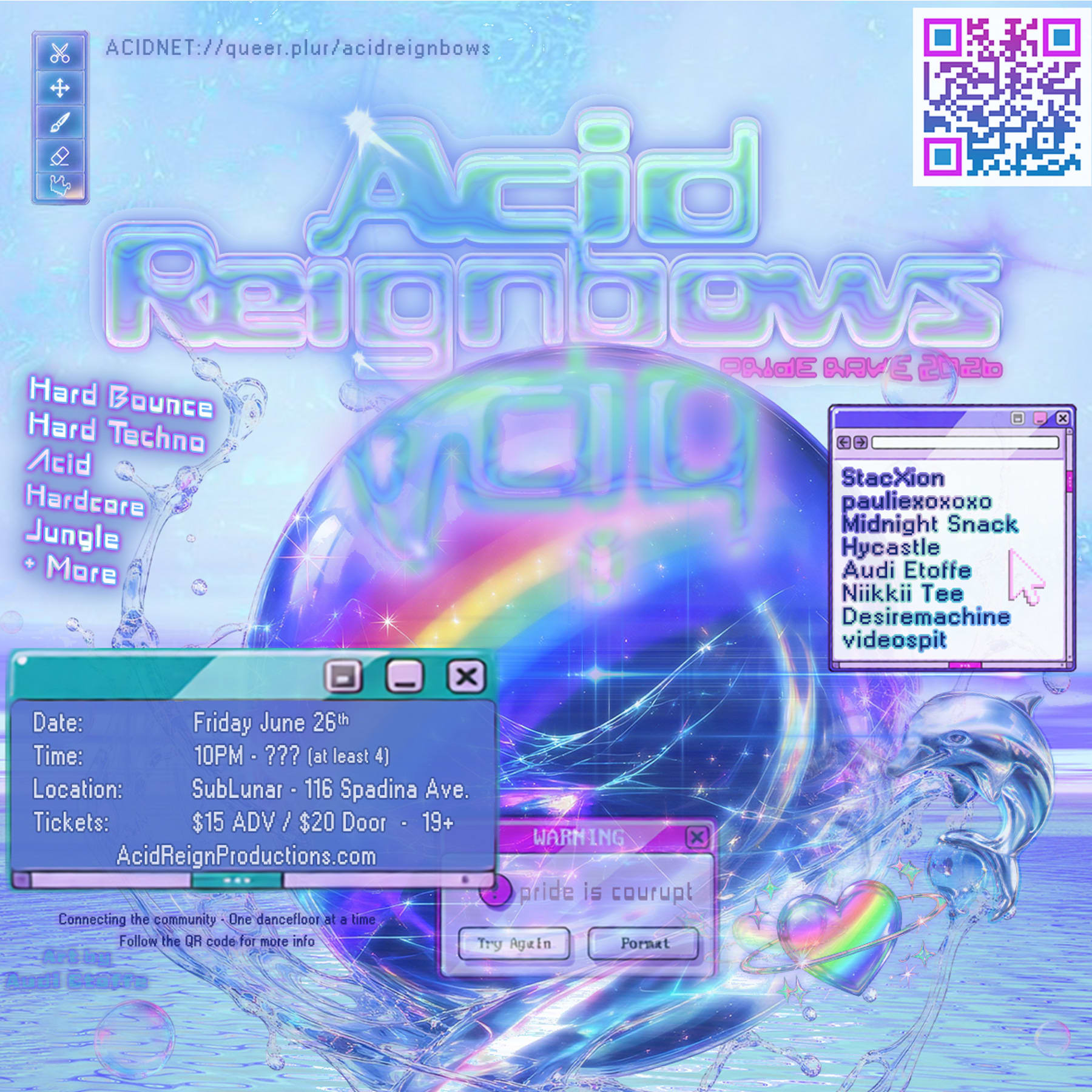 Acid Reignbows - Pride Rave Cover