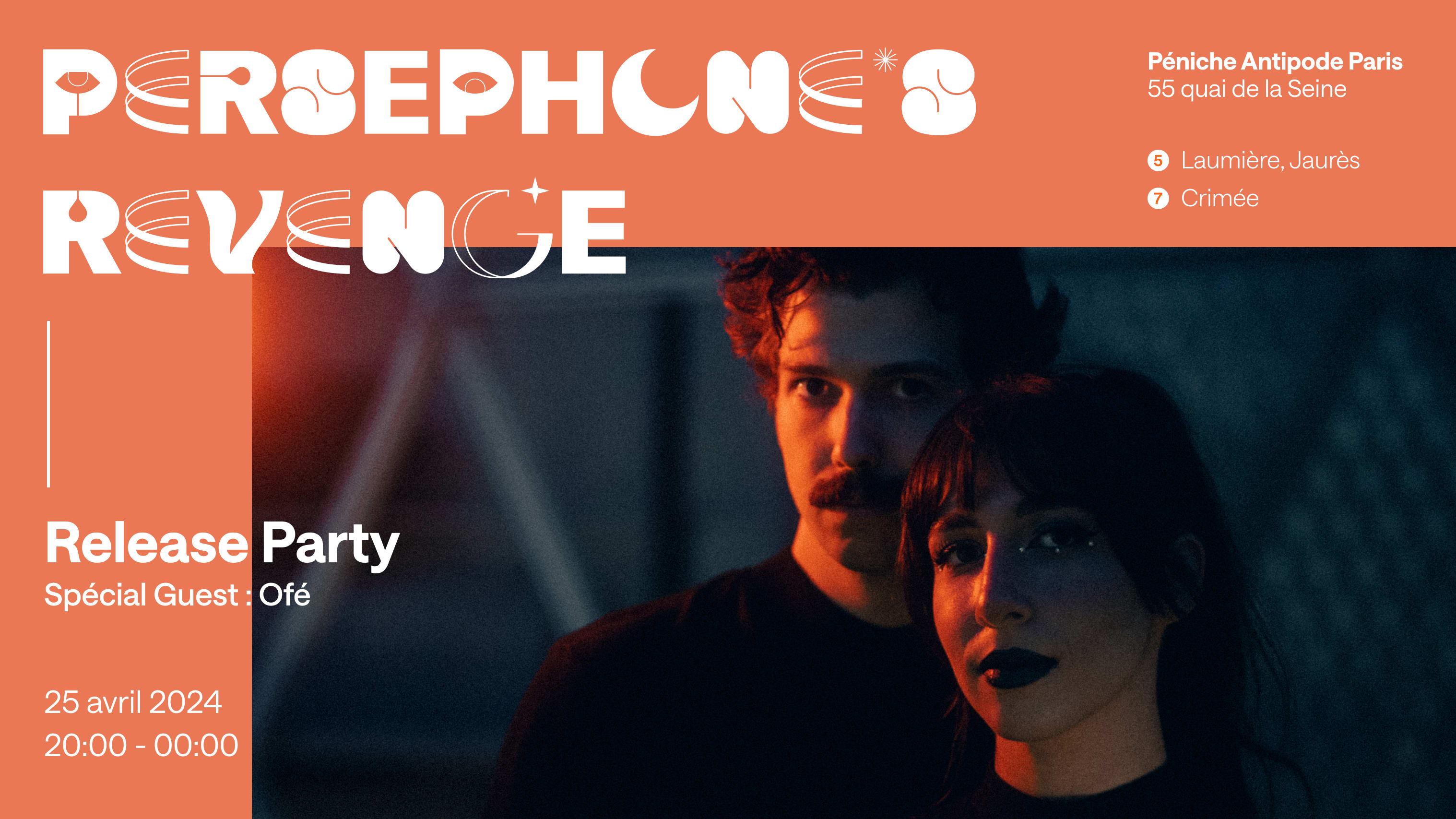 Persephone's Revenge - Release Party - Spécial Guest : Ofé Cover