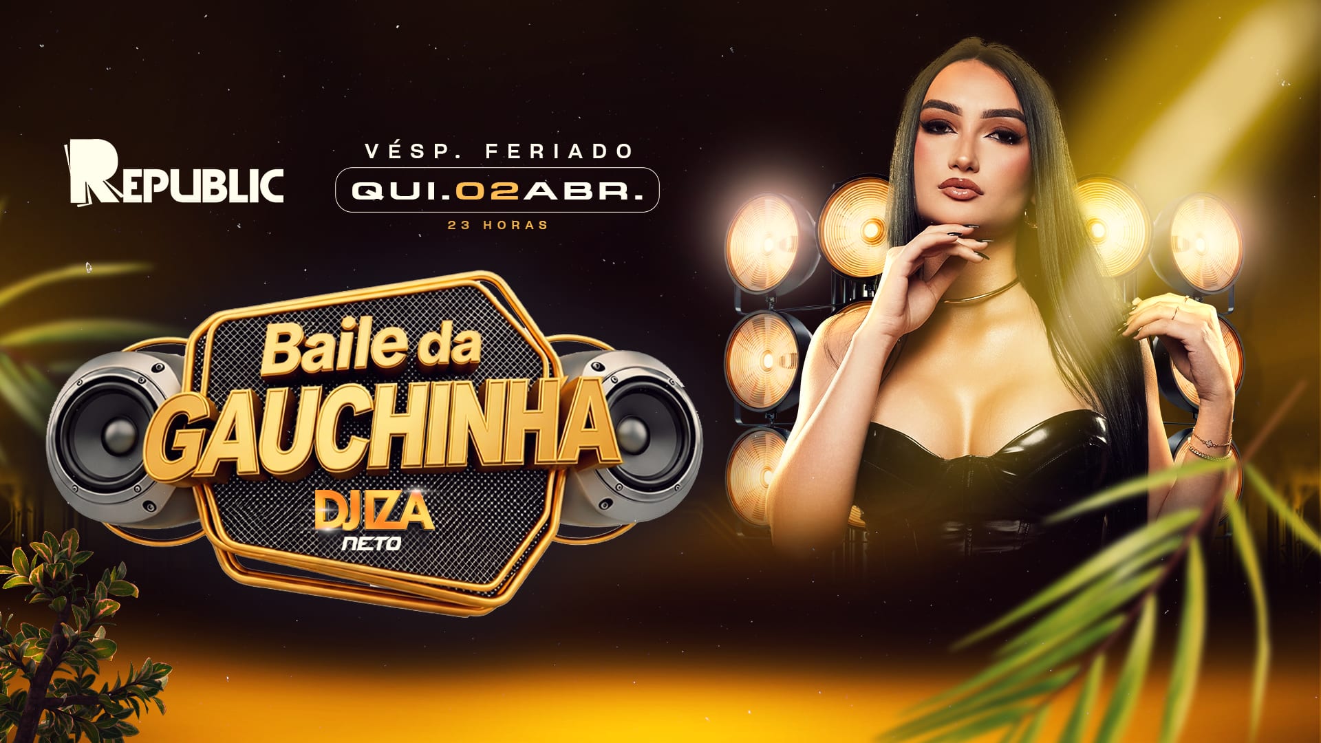 Baile Da Gauchinha Com Dj Iza Cover