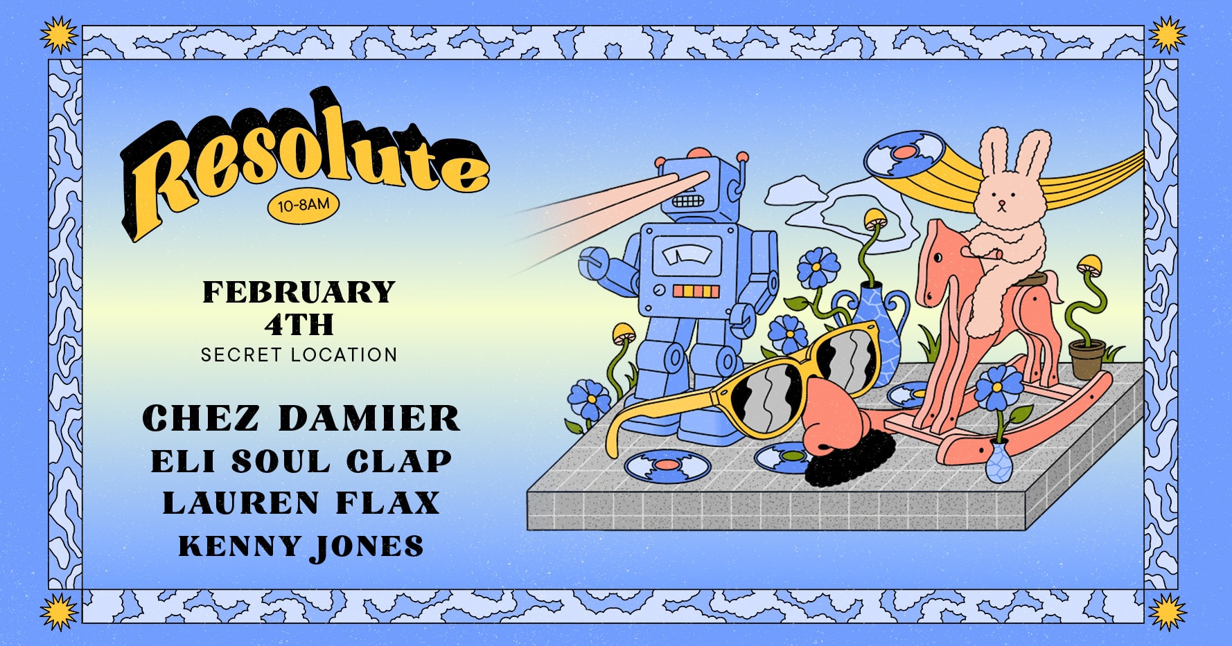 Chez Damier & Eli Soulclap By Resolute & Hosted By Alegria Cover