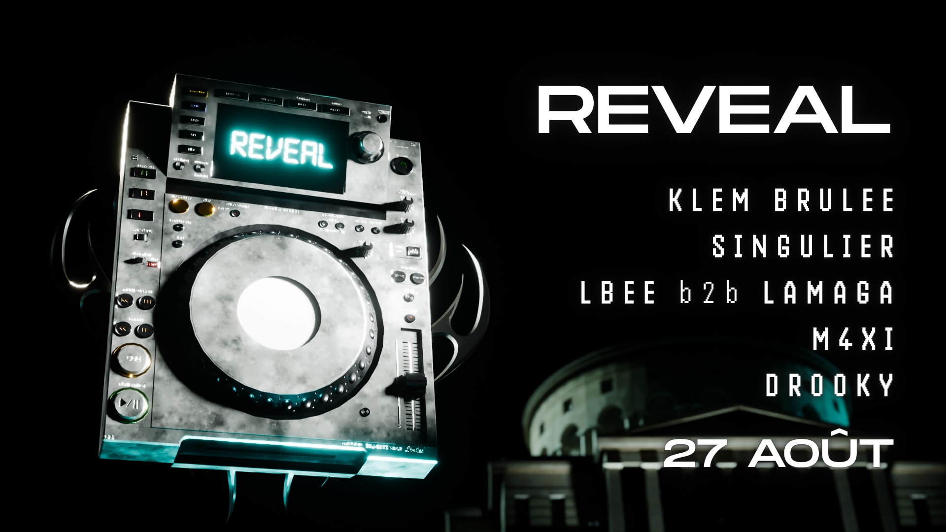 Reveal - House, Latin Club & Trance Cover