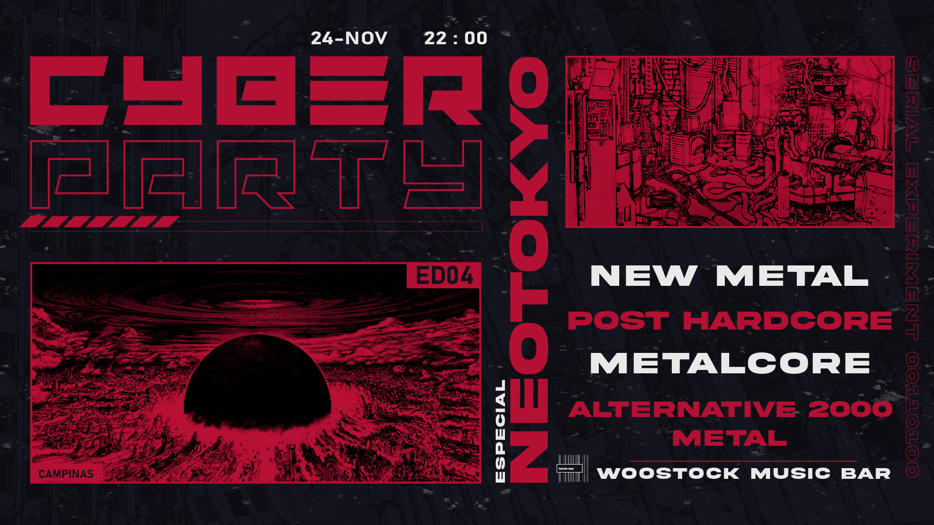 Cyberparty Neotokyo Cover
