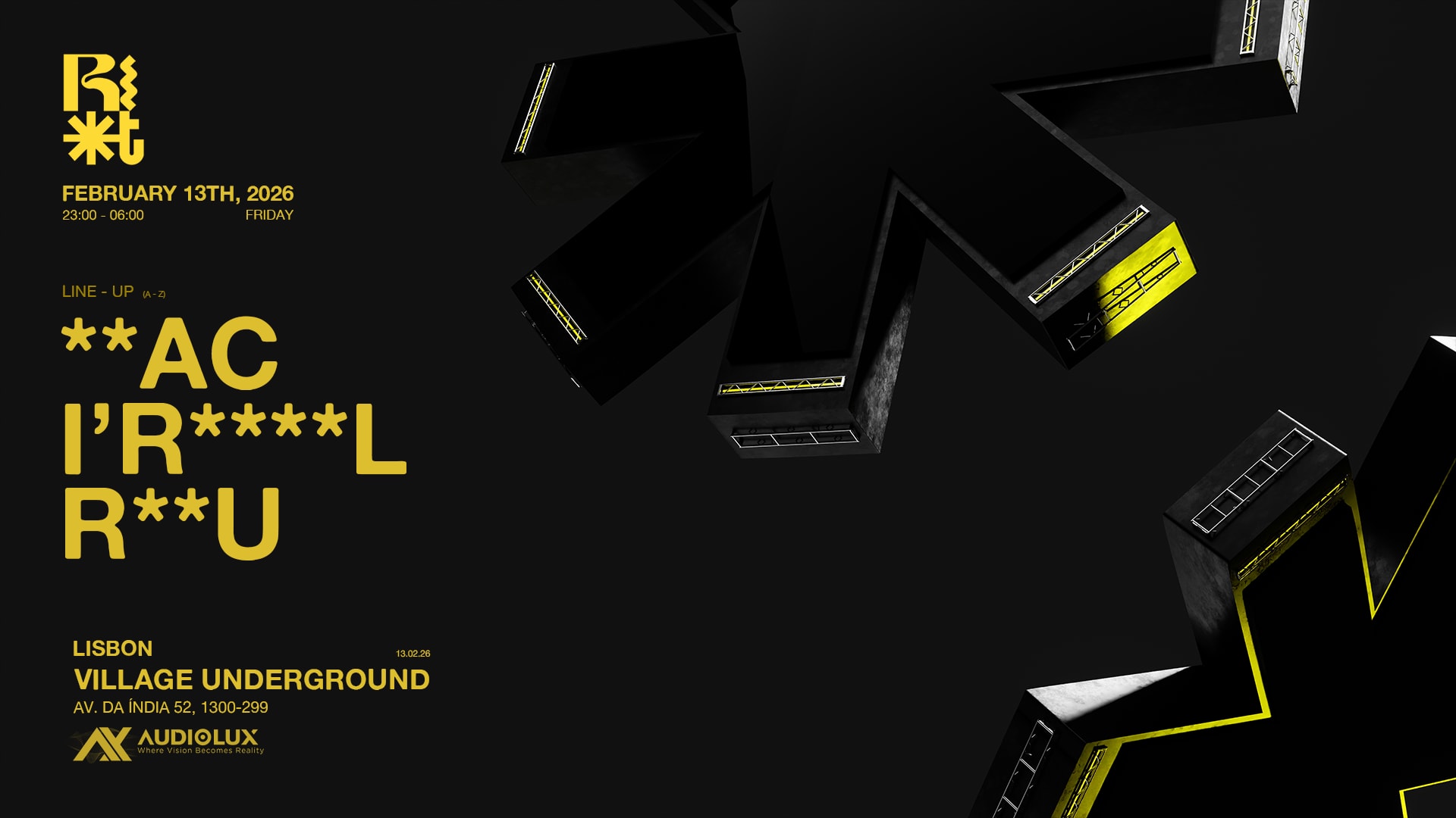 Riot X Audiolux At Village Cover