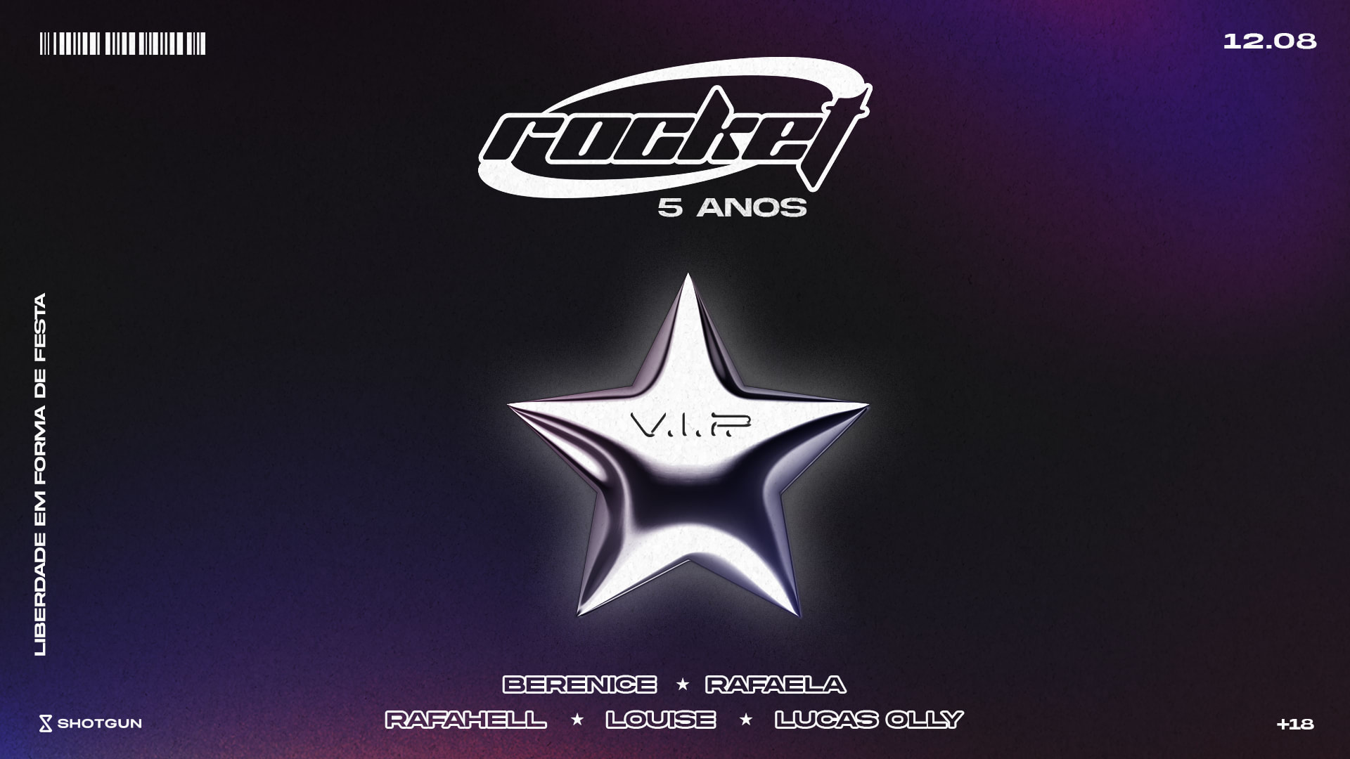 Rocket V.I.P. 5 Anos @ 12/08 Cover