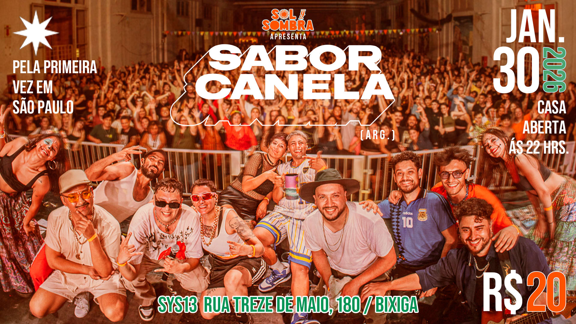 Sabor Canela Pela Primeira Vez Em São Paulo Cover