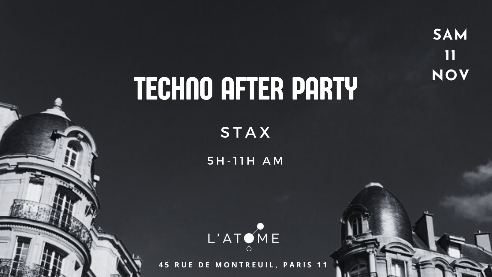 After Techno L'atome Speciale Armistice #375 W/ Stax Cover