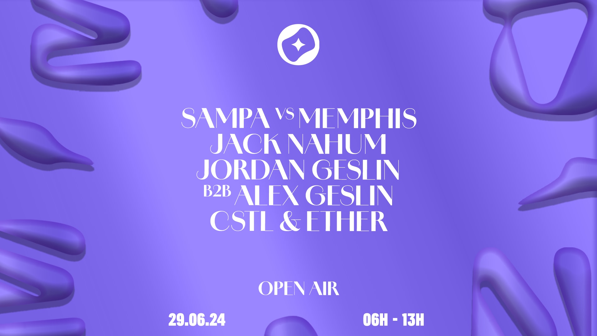 Open Air : Sampa Vs Memphis, Jordan Geslin B2b Alex Geslin Cover