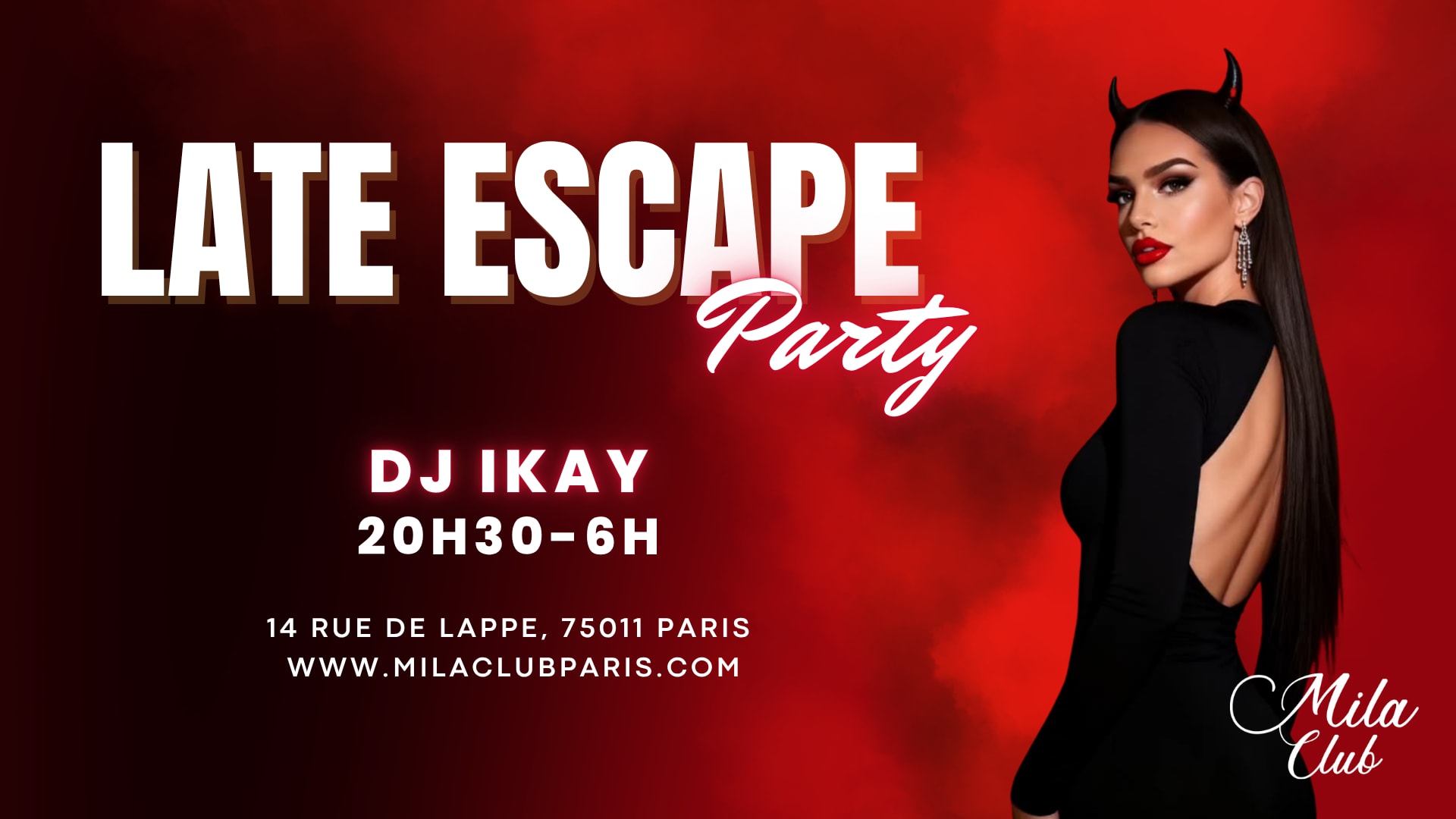 Late Escape - Mila Club Paris Cover