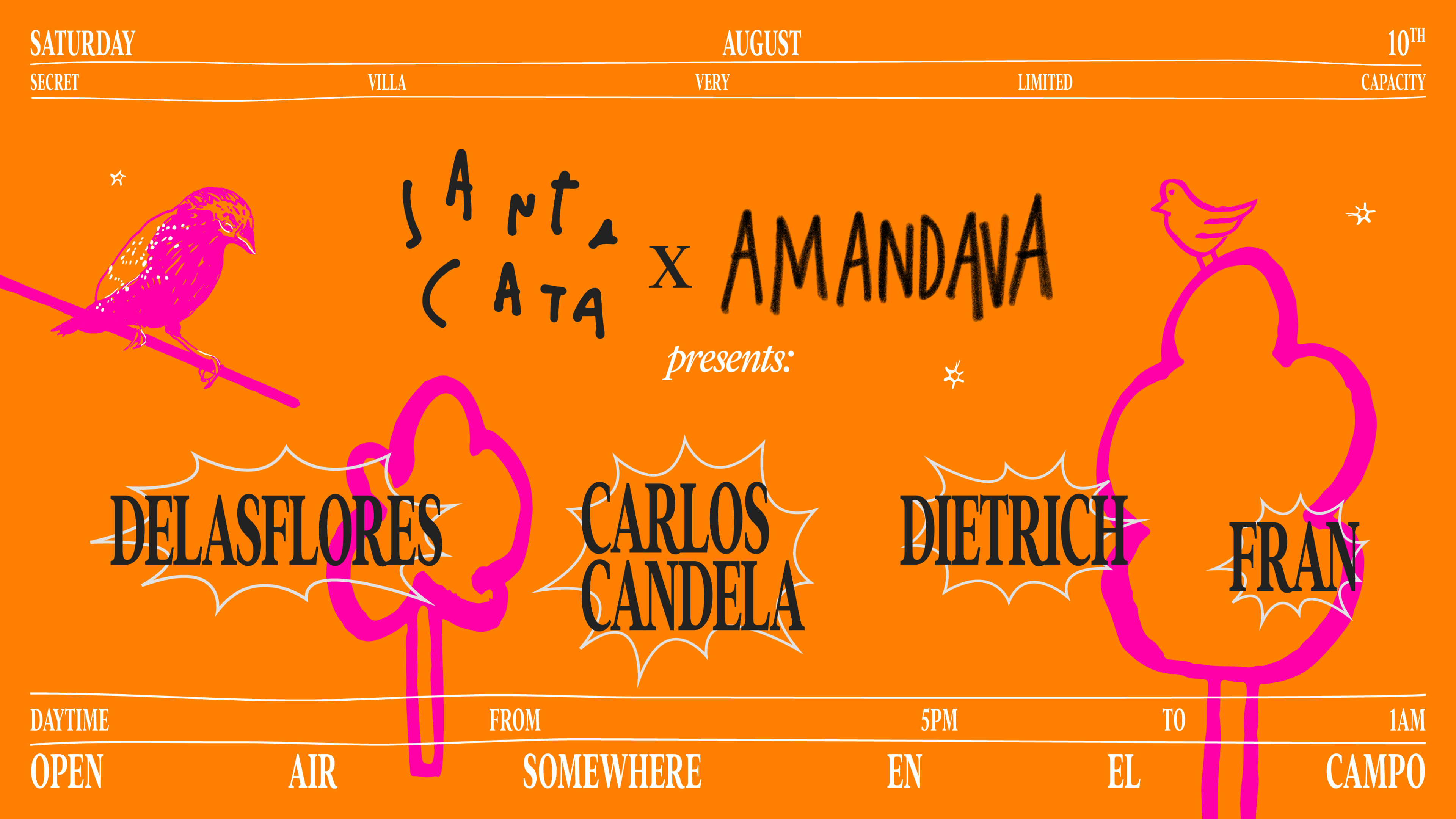 Santa Cata X Amandava Cover
