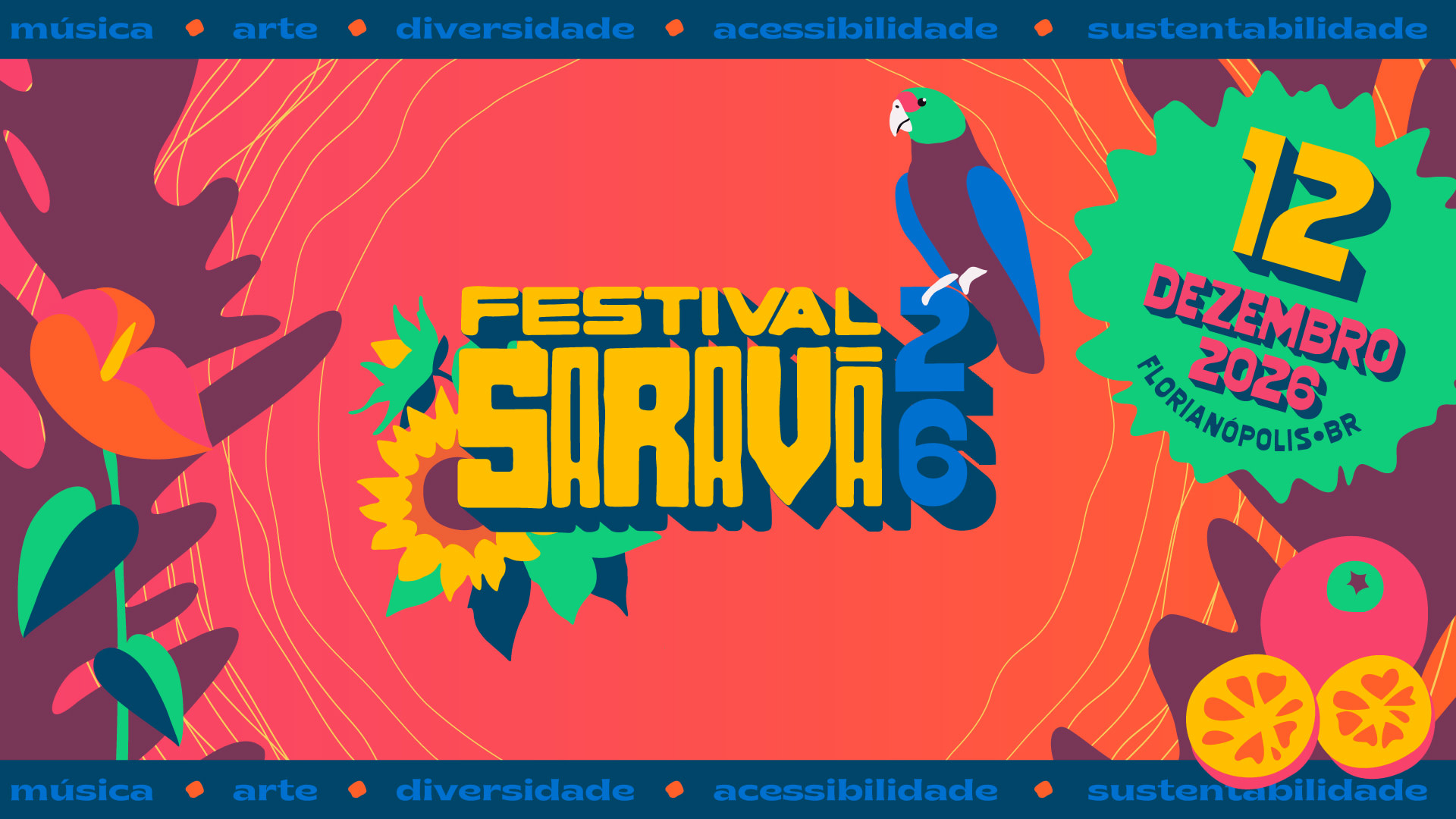 Festival Saravá 2026 Cover