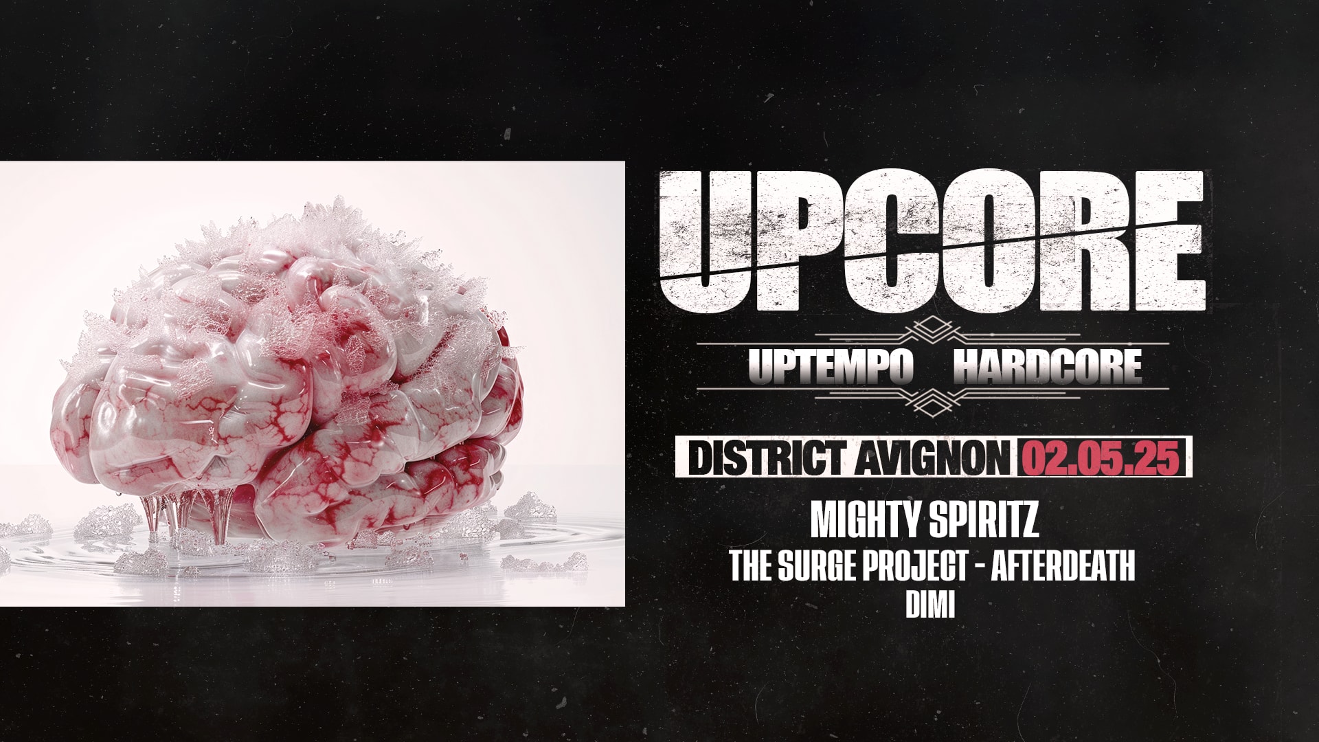 Upcore : Mighty Spiritz - The Surge Project - Afterdeath... Cover