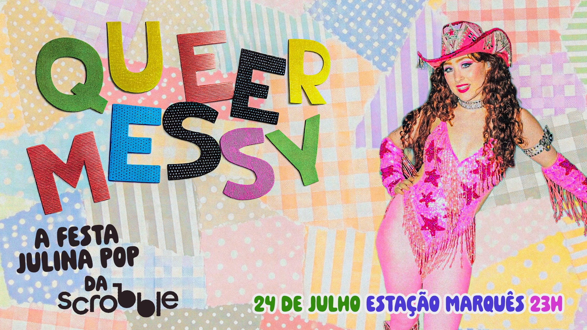 Queermessy: Festa Julina Pop Da Scrobble Cover