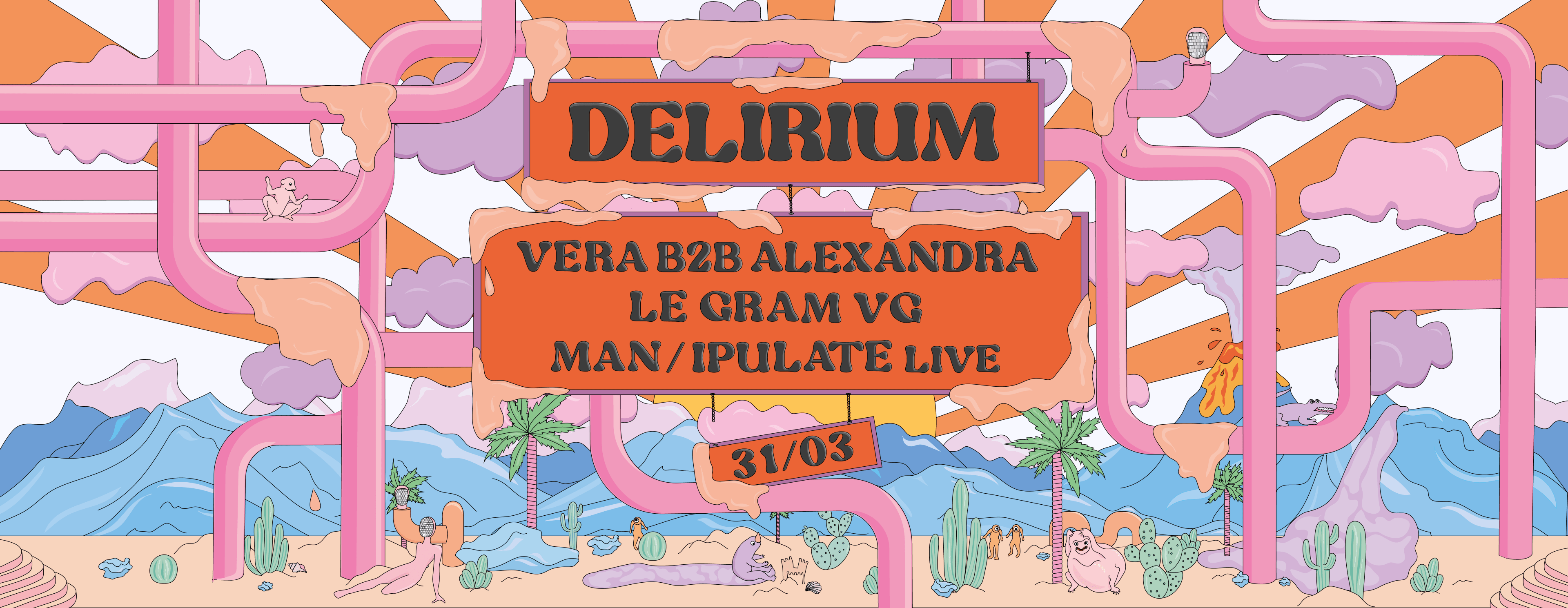 Delirium : First Experience Cover