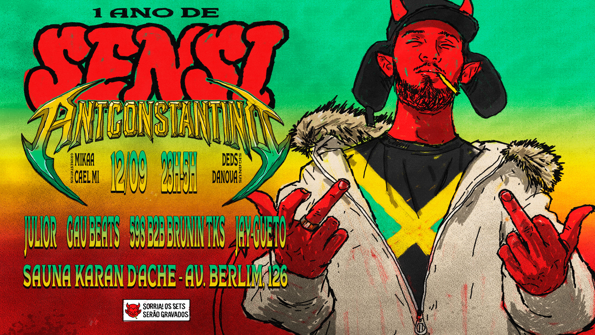 1 Ano De Sensi C/ Antconstantino Cover