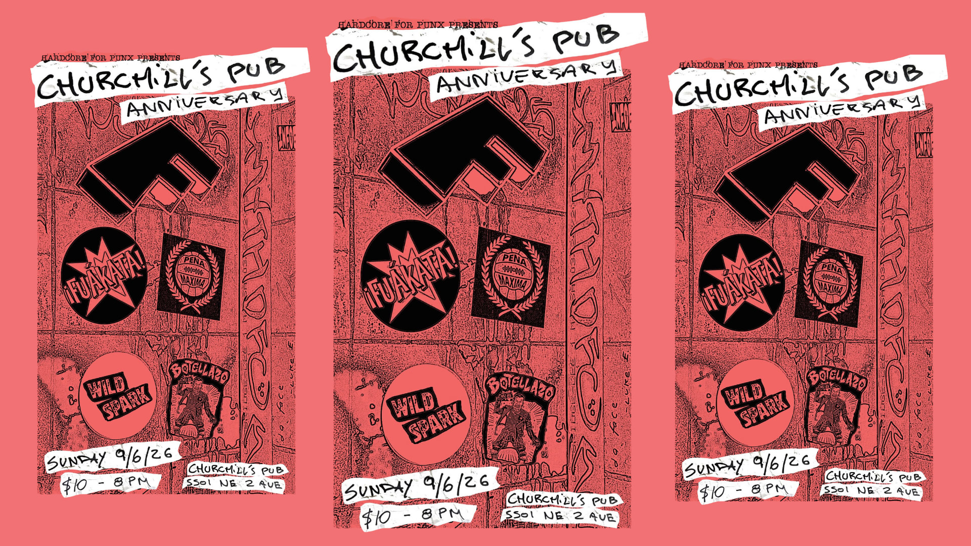 Churchill's 1st Reopening Anniversary Cover