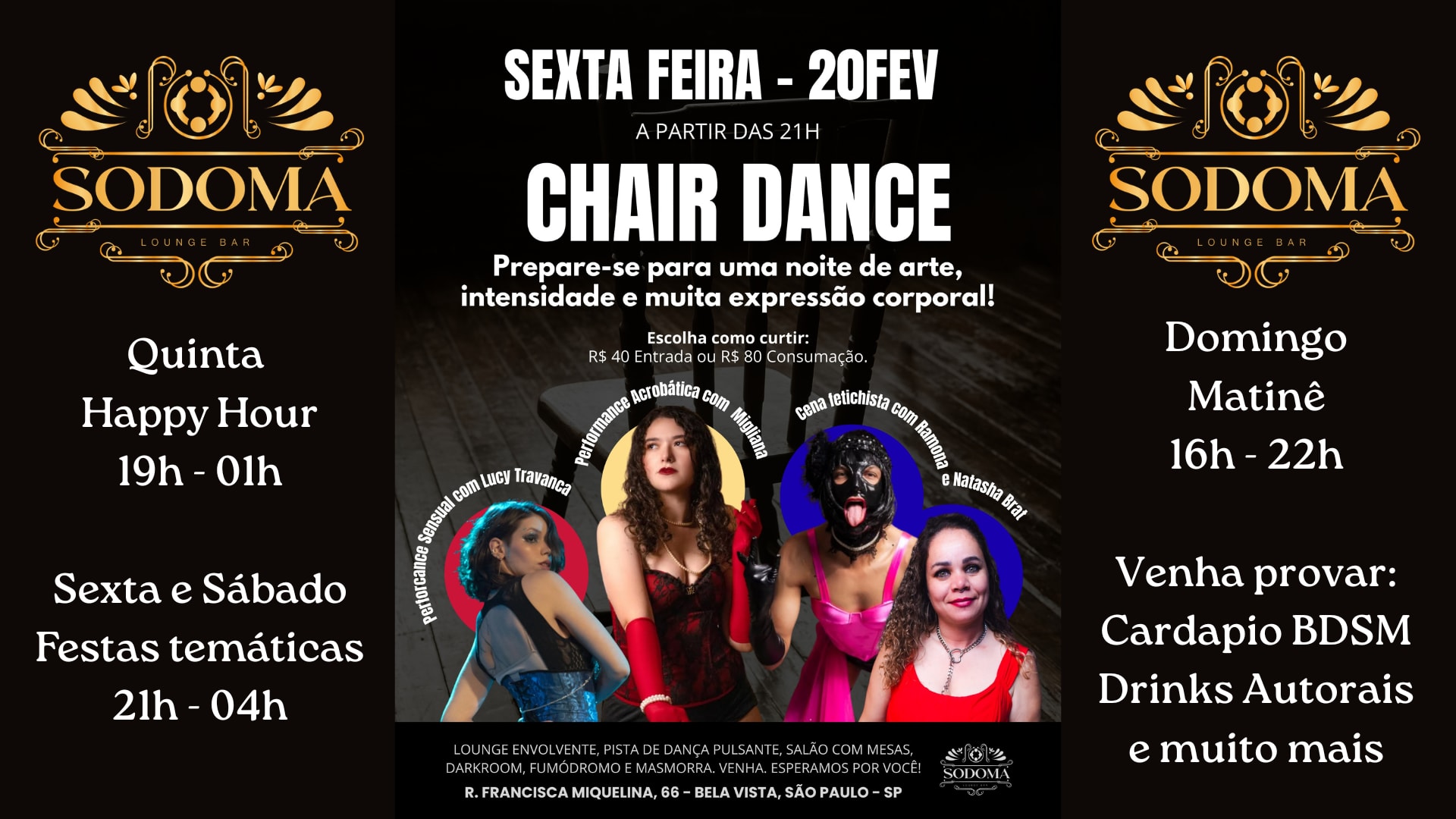 Sodoma (Sexta) Chair Dance Cover