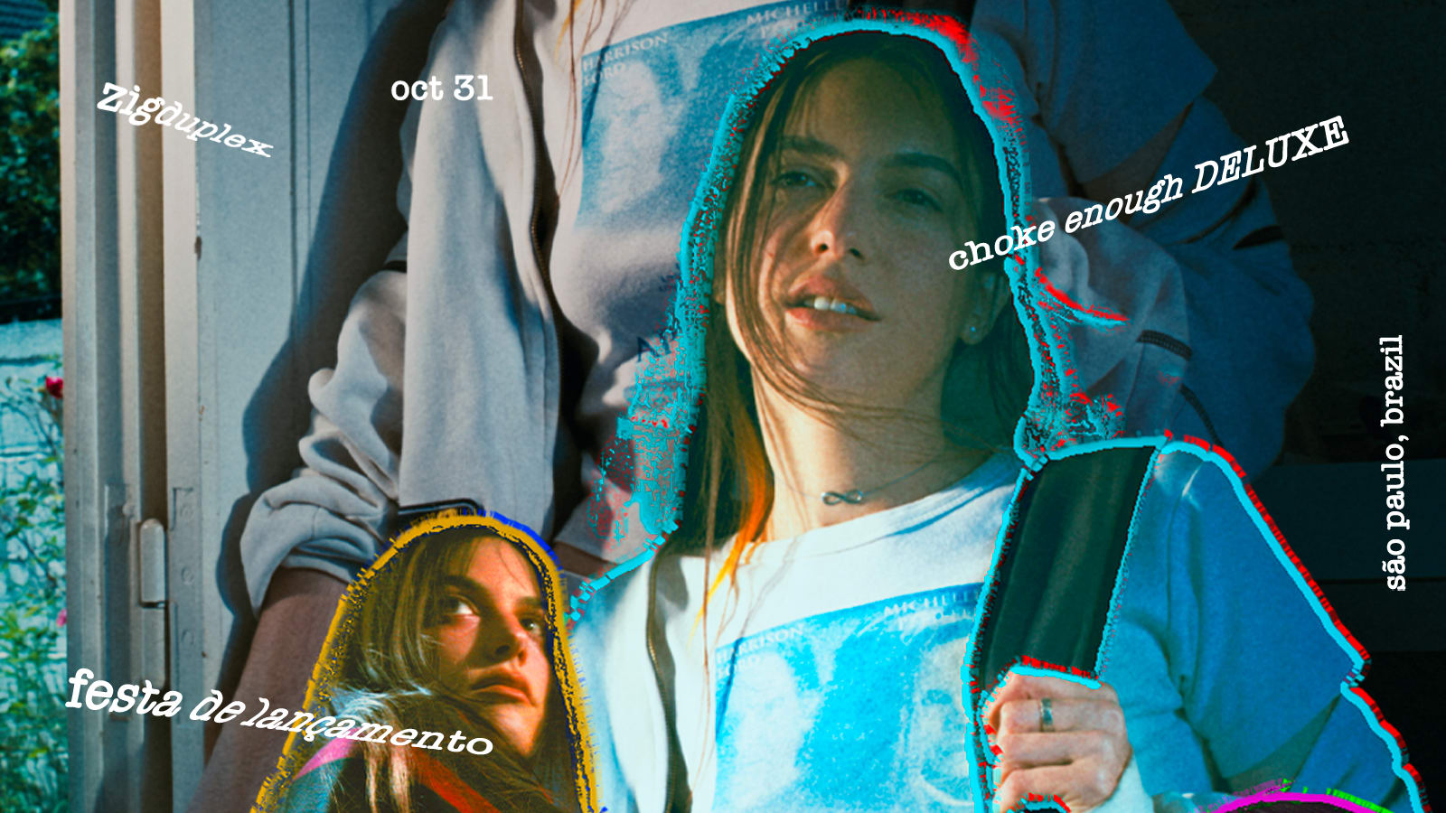 Oklou: Choke Enough Deluxe Release Party 31/10 Zigduplex Cover