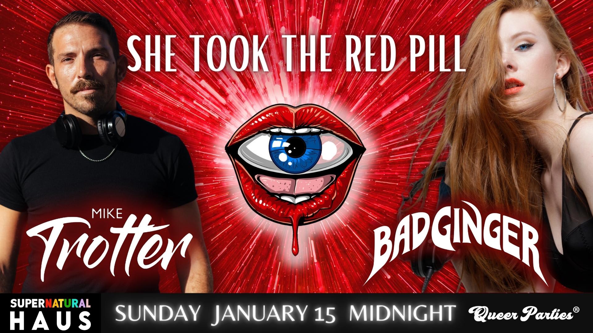 She Took The Red Pill Cover