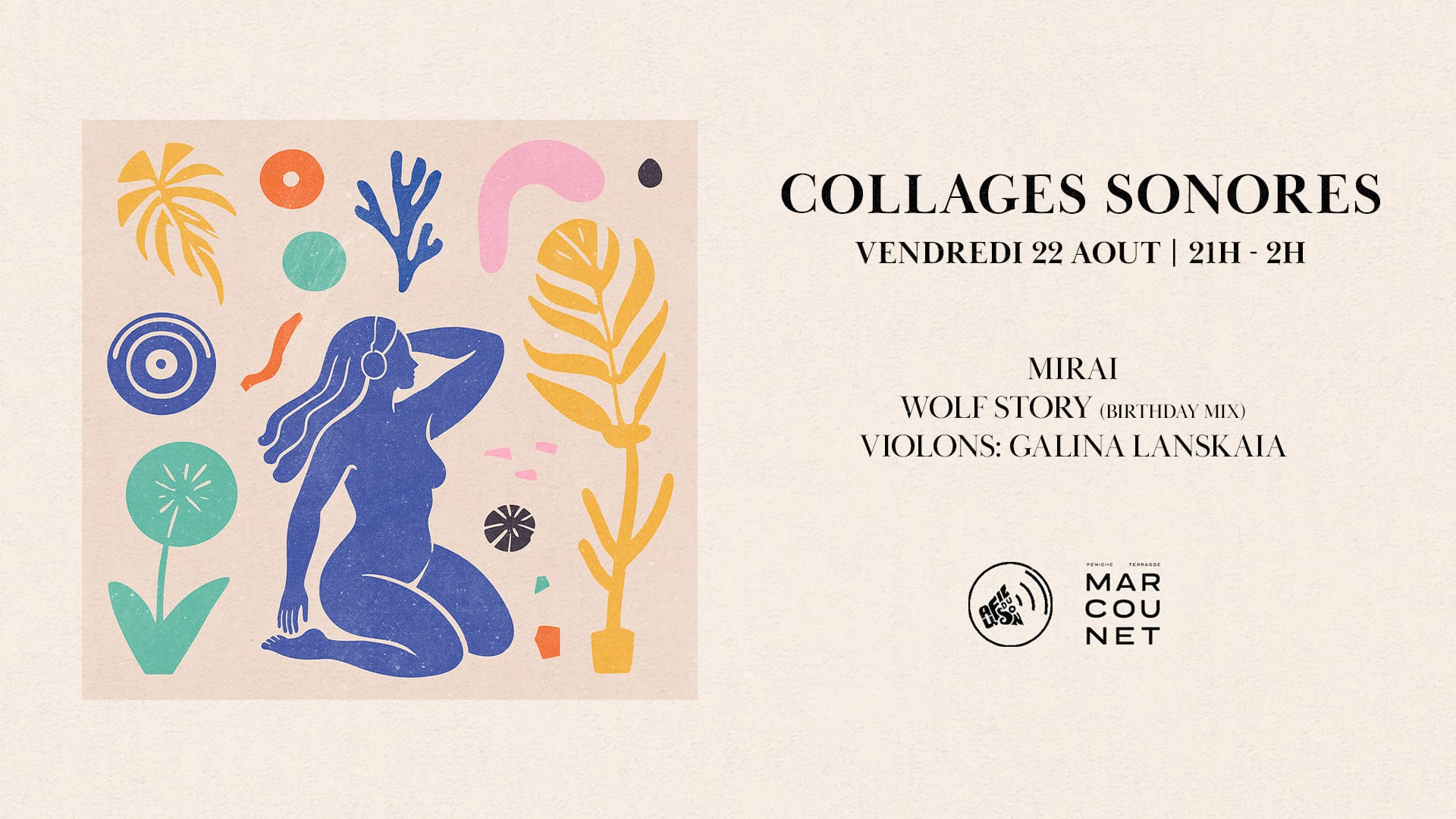 Collages Sonores : Wolf Story Birthday MIX, Mirai (Br) Cover