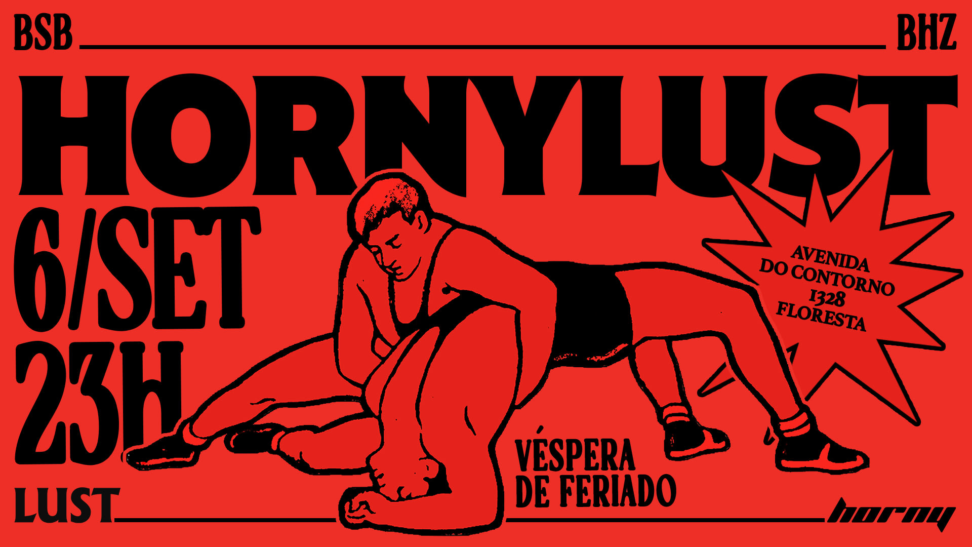 Horny & Lust Em Bh Cover