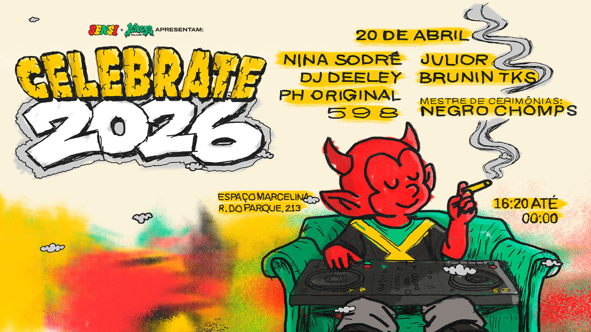 Sensi + Jefreysclub: Celebrate 4/20 Cover