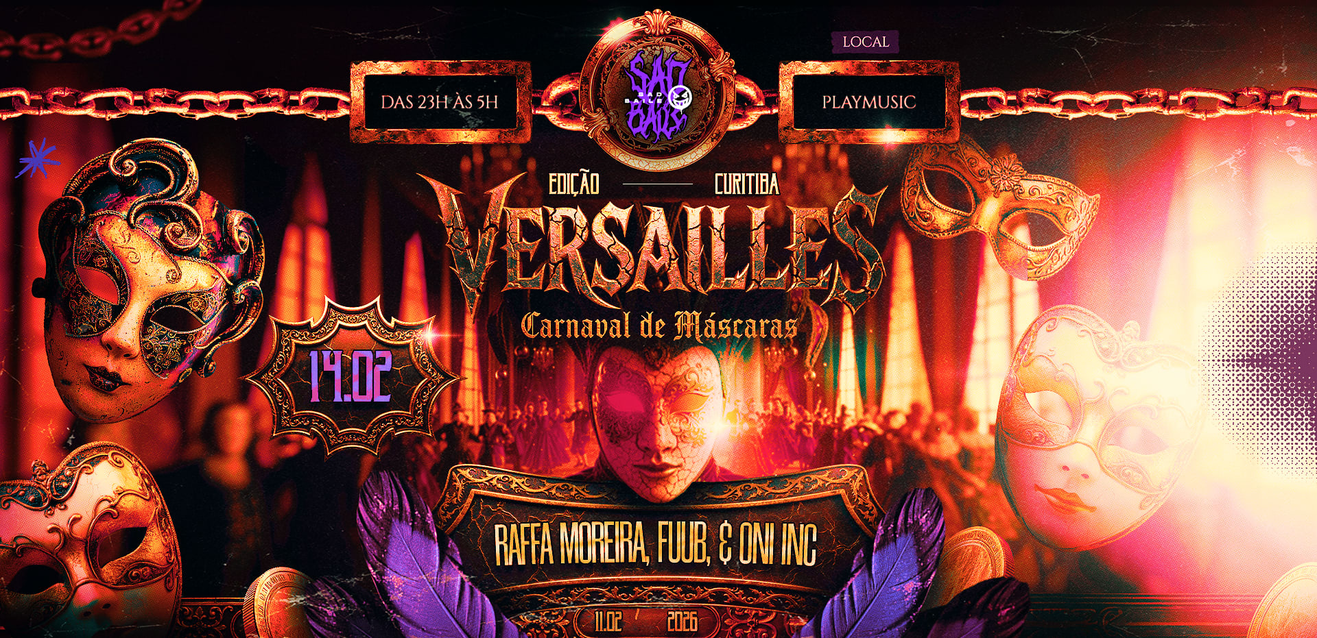 Sadbaile Cwb - Versailles O Ultimo Carnaval De Nossas Vidas Cover