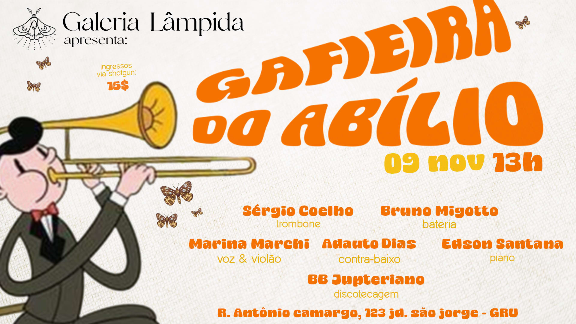 Galeria Lâmpida Apresenta: Gafieira Do Abílio Cover