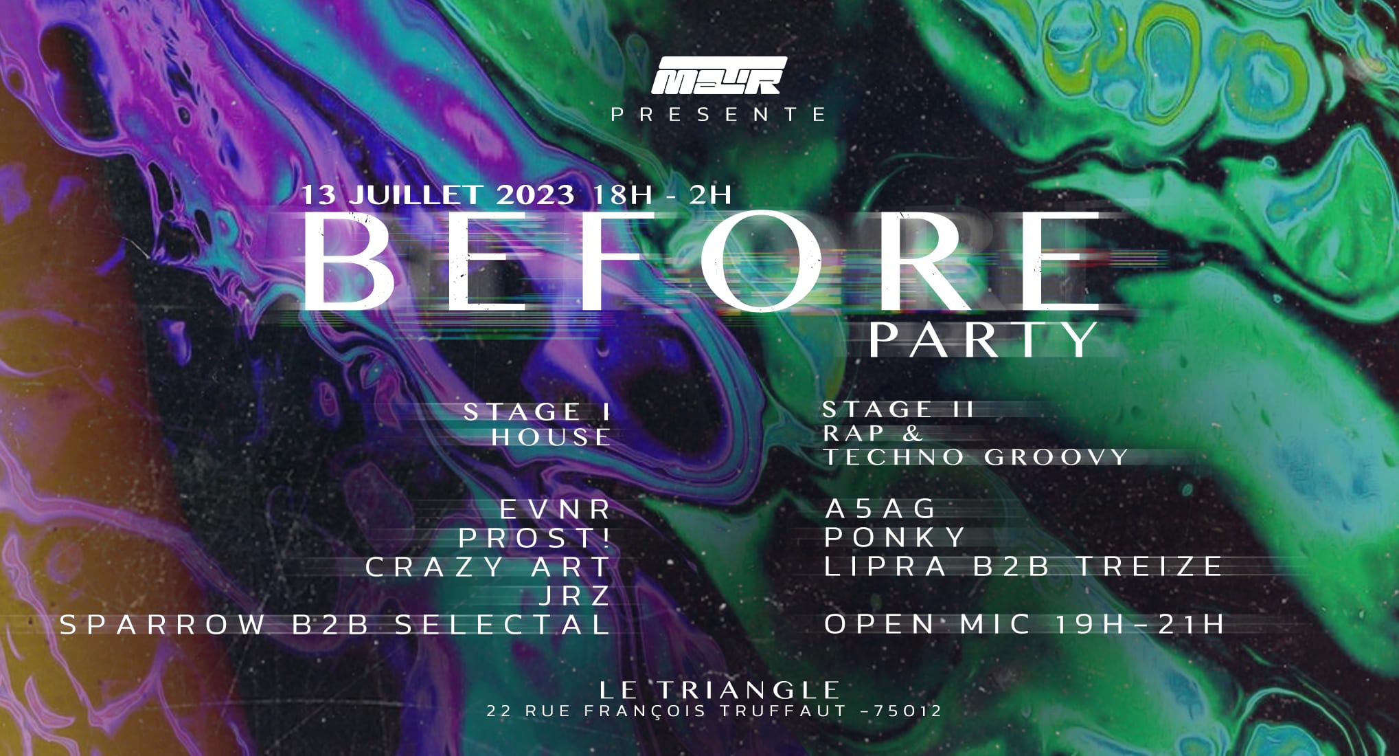 Mat'r X 4mesures Before Party Cover