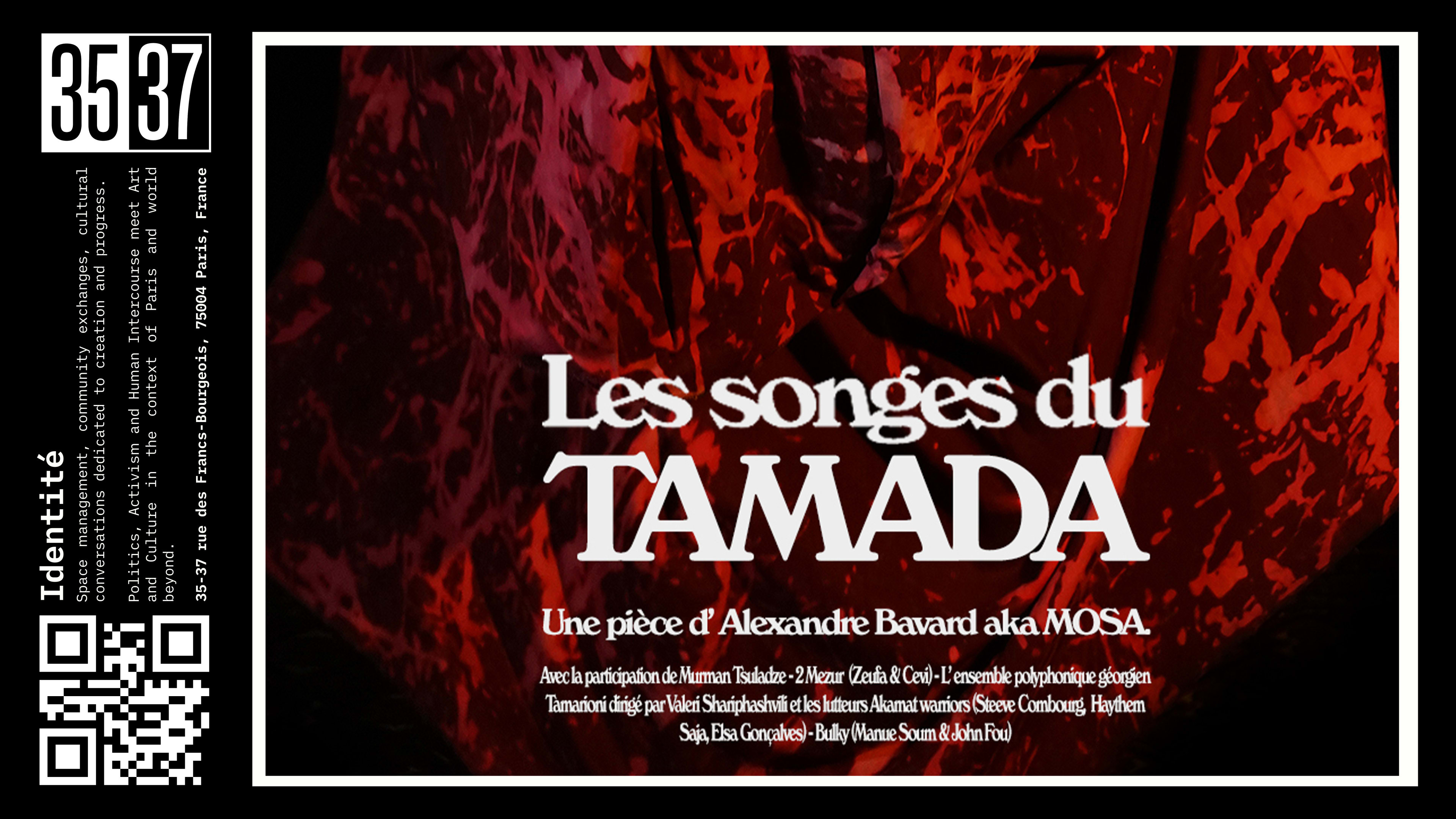 3537 Présente: Les Songes Du Tamada Par Alexandre Bavard Cover