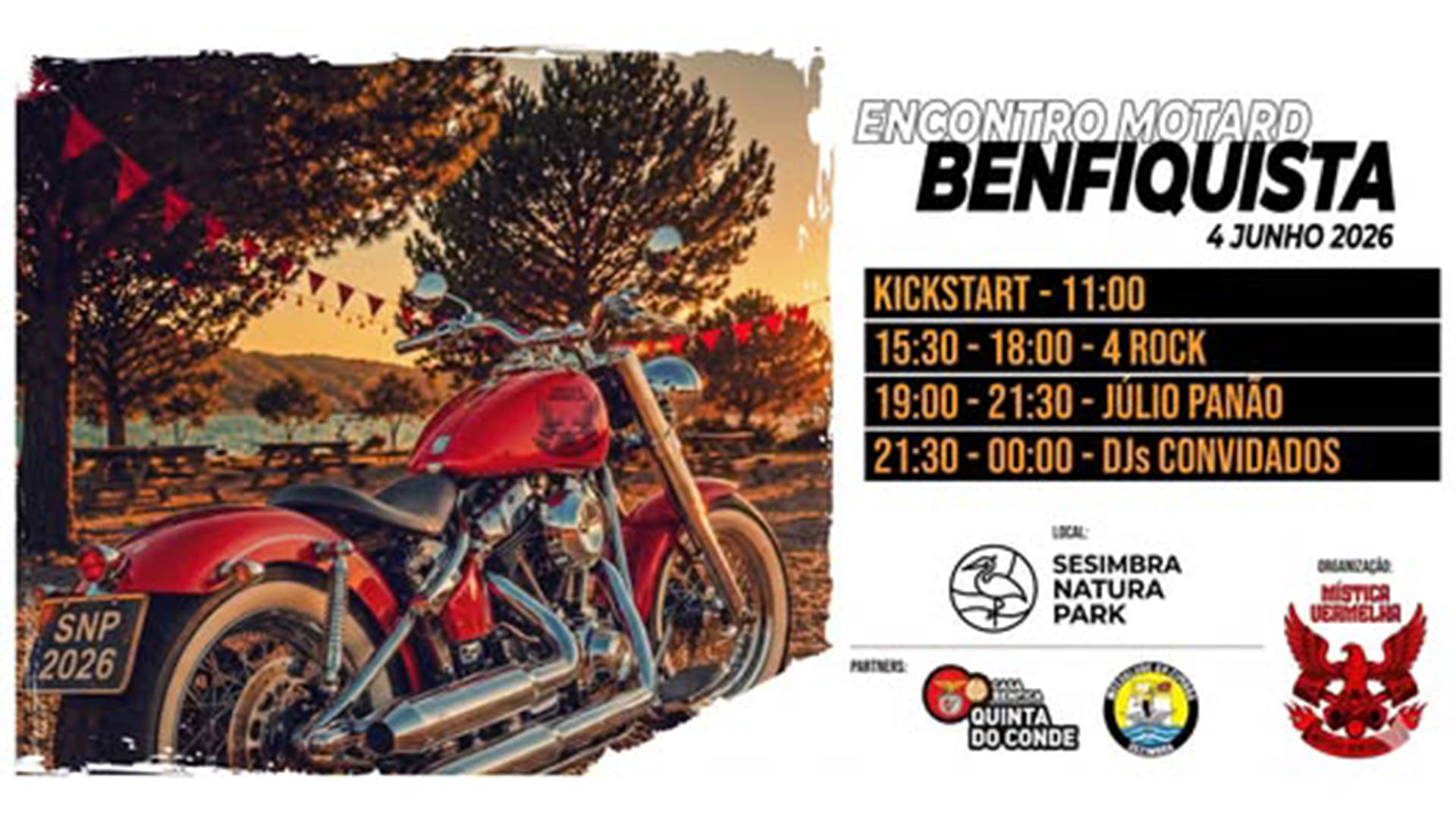 Encontro Motard Benfiquista Cover