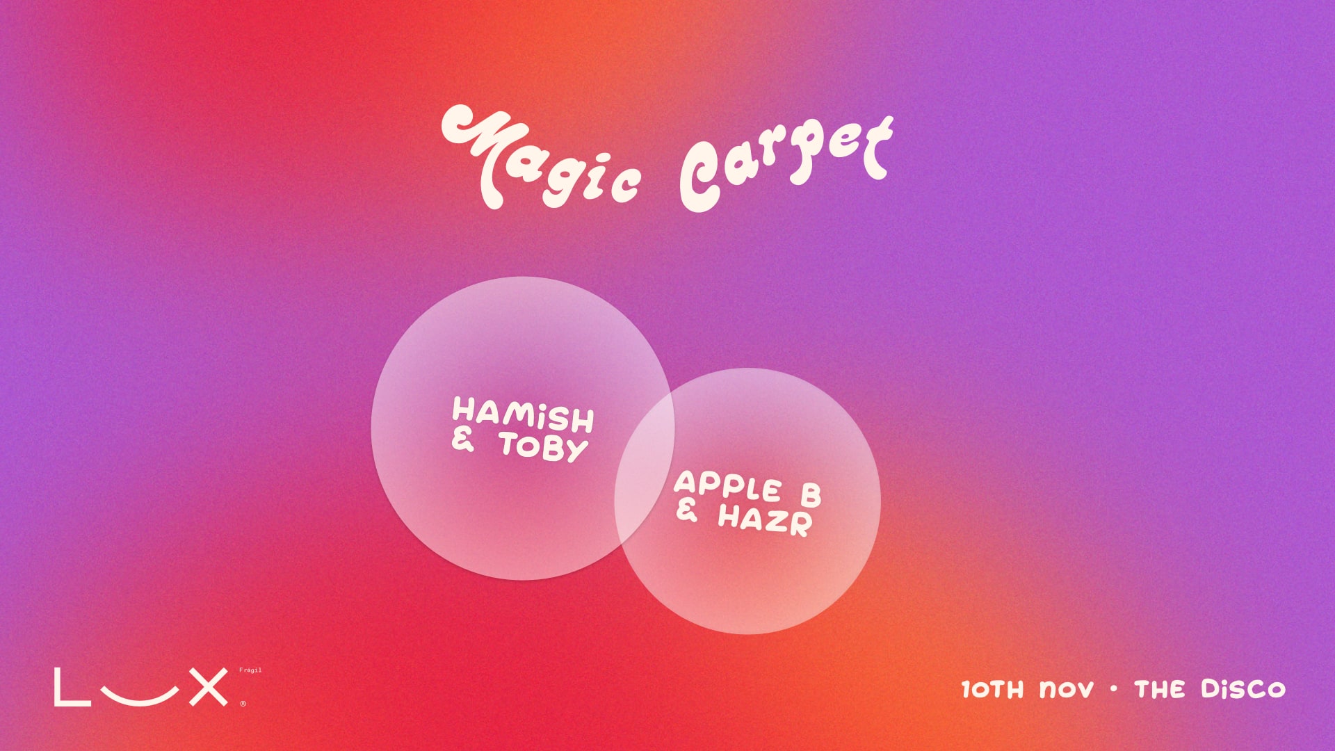 Magic Carpet With Hamish & Toby Cover
