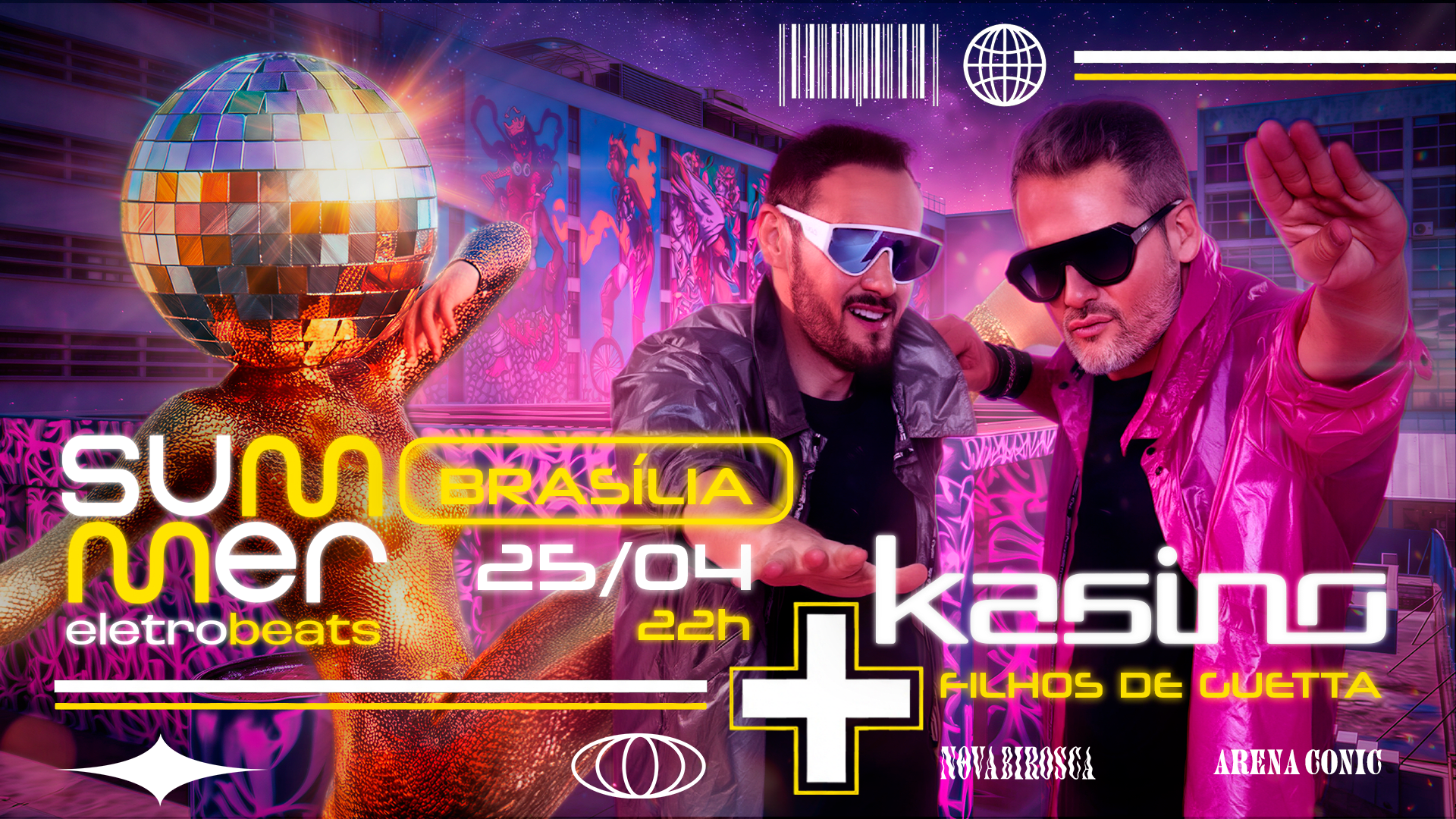 25/04: Summer Eletrobeats Convida Kasino Cover