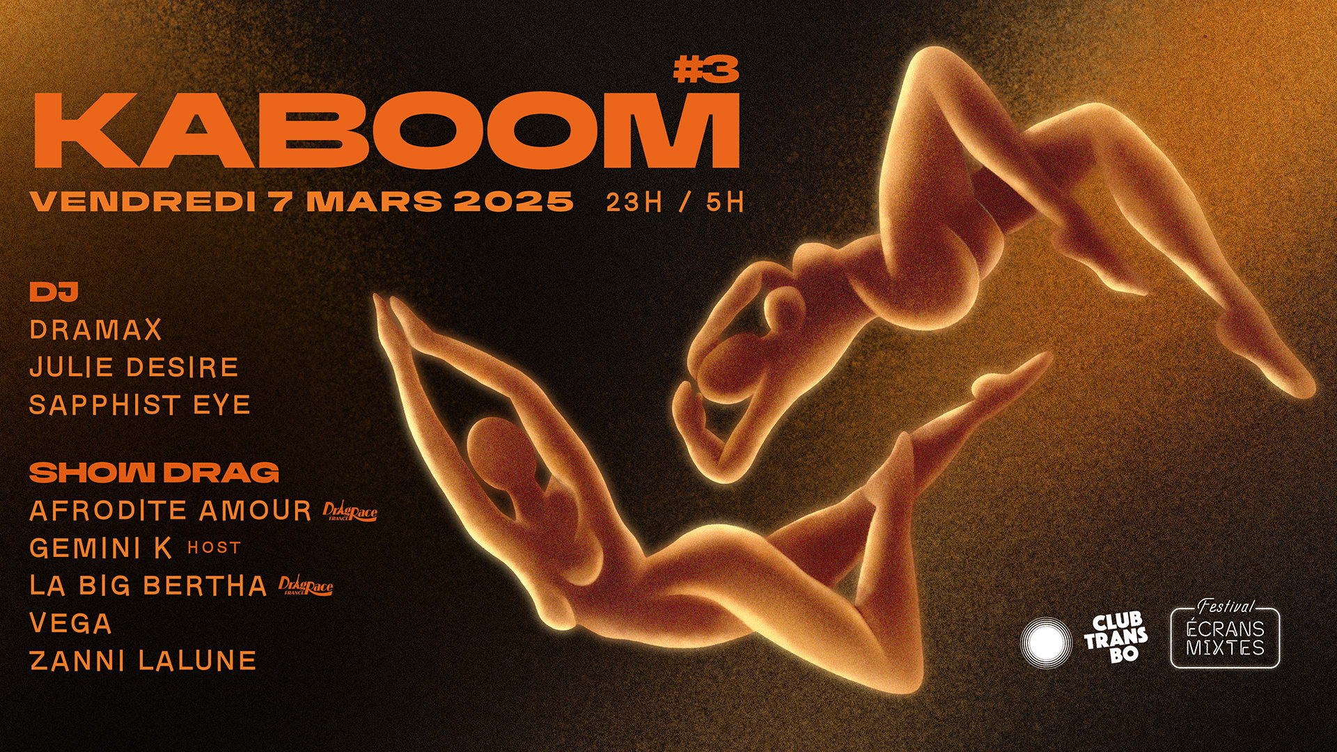 Kaboom : Soirée Officielle Du Festival Écrans Mixtes 2025 Cover