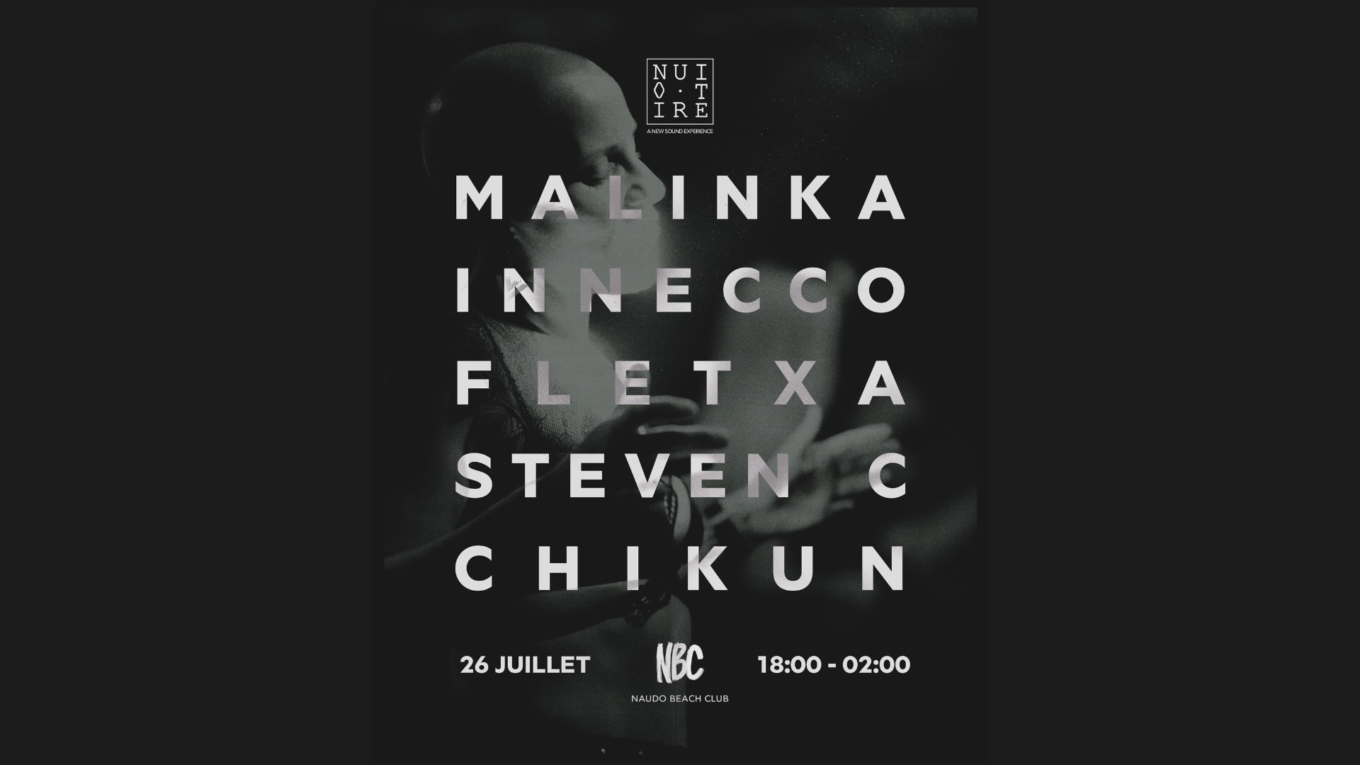 Nuit Noire X Naudo Beach Club 26.07 Cover