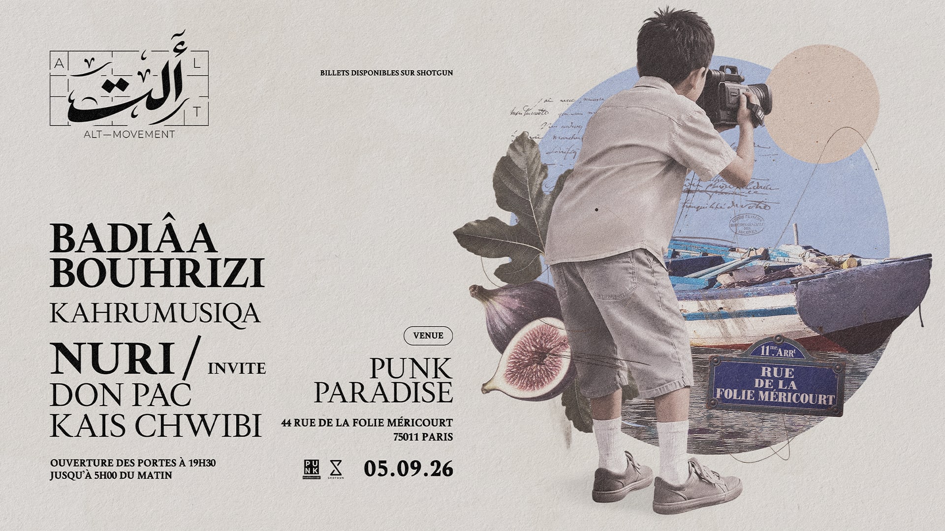 Alt #1 - Badiâa Bouhrizi / Nuri Invite Don Pac / Kais Chwibi Cover