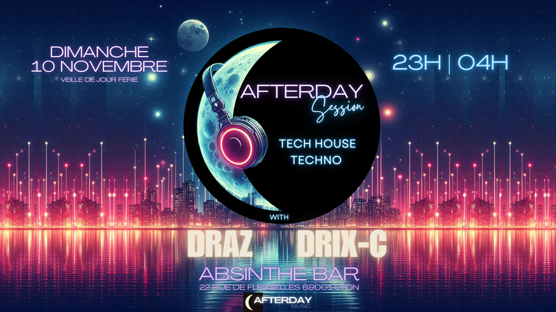 Afterday Session - Draz & Drix-C Cover