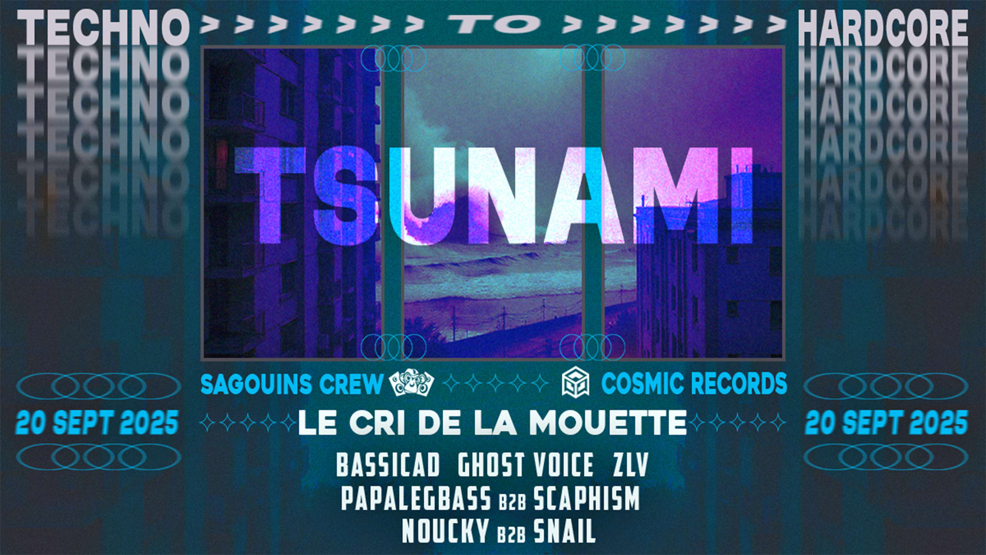 Tsunami : Techno To Hardcore Cover