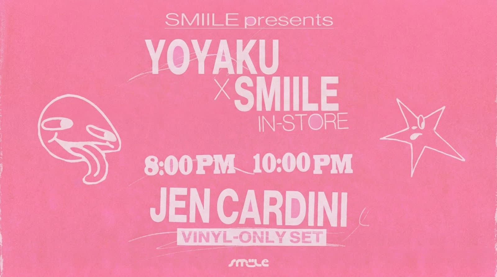 Instore Session With Jen Cardini X Smiile Cover