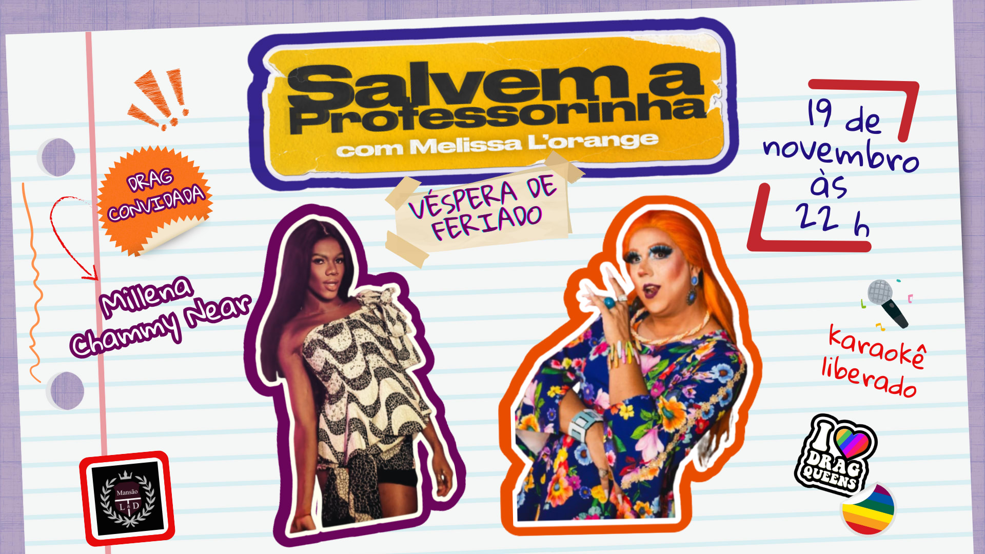 Salvem A Professorinha Com Millena Chammy Near Cover