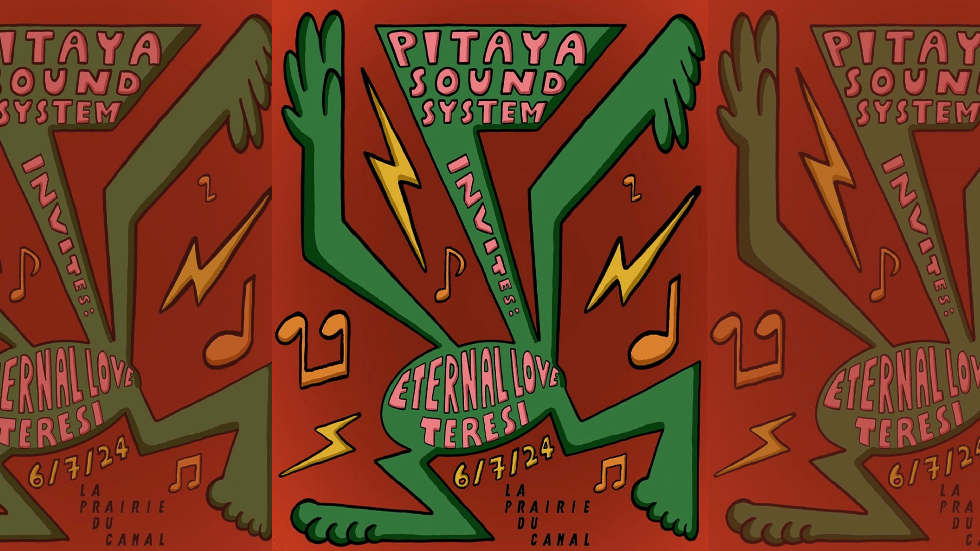 Open Air : Eternal Love + Pitaya Soundsystem + Teresi Cover