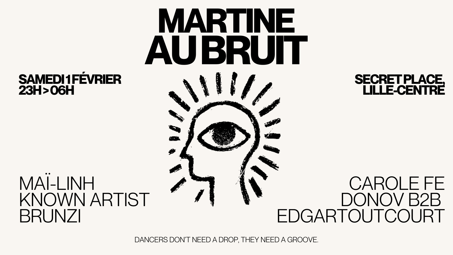 Martine Au Bruit Invite Maï-Linh, Known Artist, Carole Fe... Cover