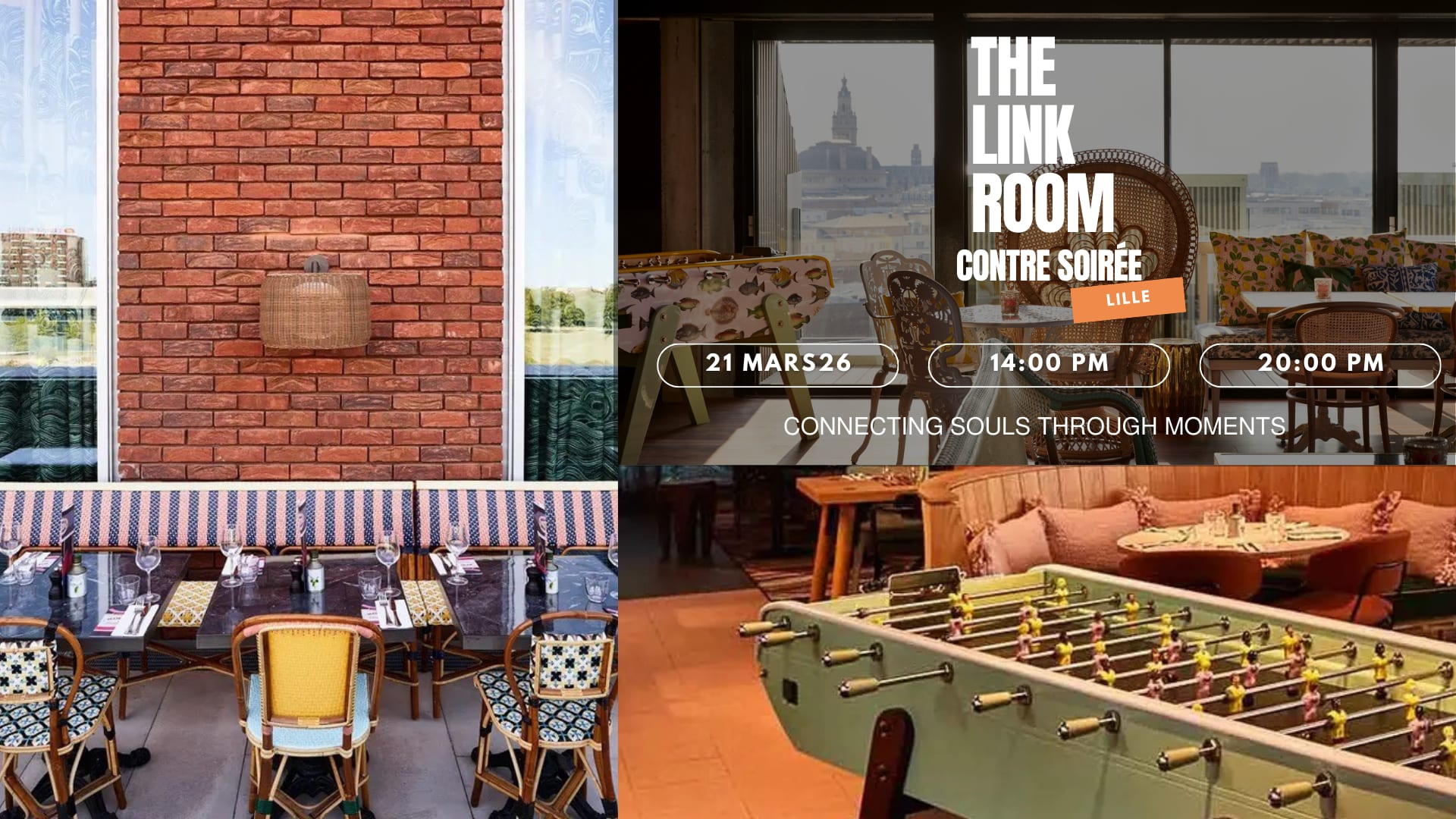 The Link Room - Contre Soirée -  21 Mars - Lille Cover