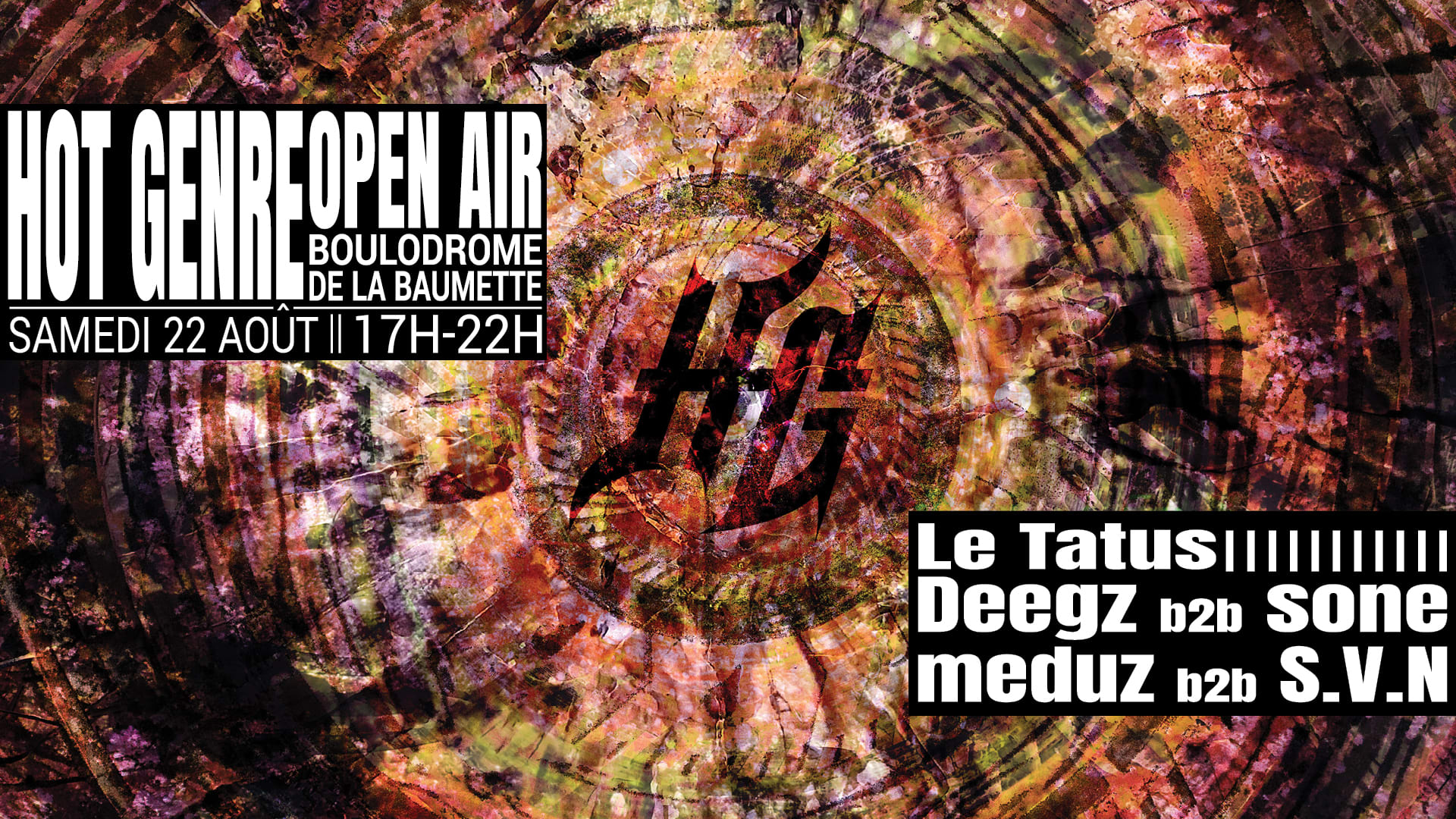 Hot Genre : Open Air Boulodrome Cover