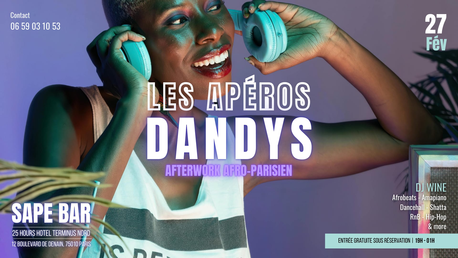 Les Apéros Dandys – L’Afterwork 100% Afro-Parisien Cover