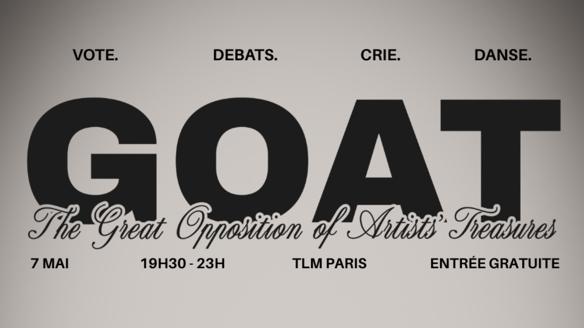 Goat : The Greatest Artistic Treasures Cover