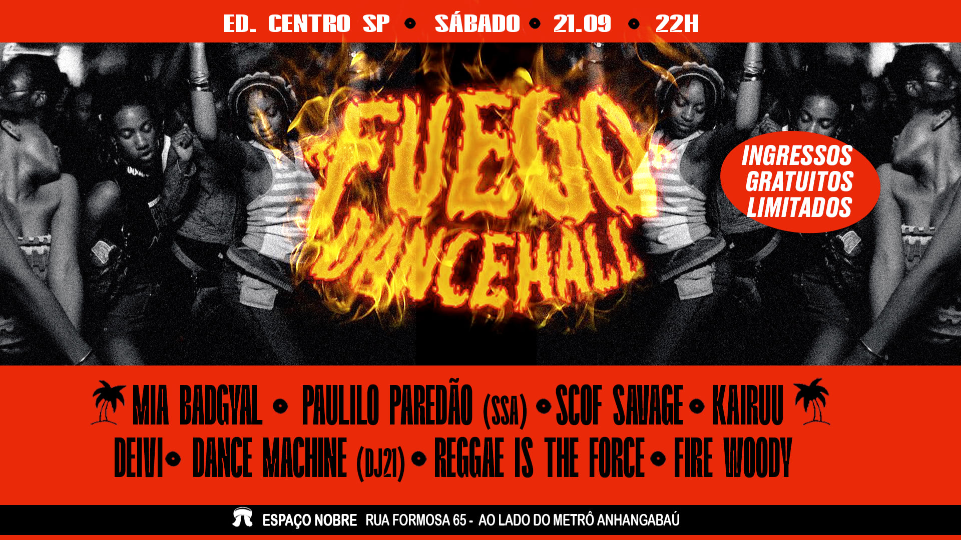 Fuego Dancehall - Pré Aniversário Cover
