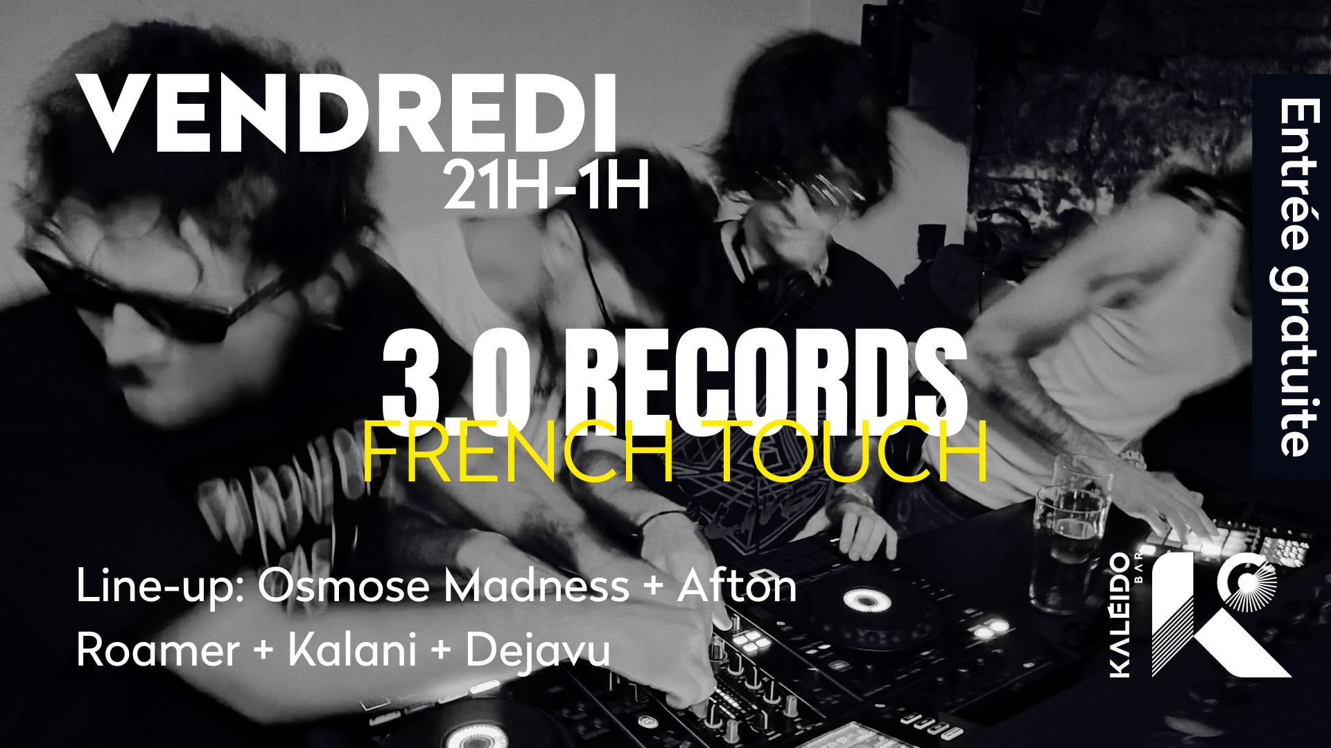 3.0 Records French Touch Party Cover