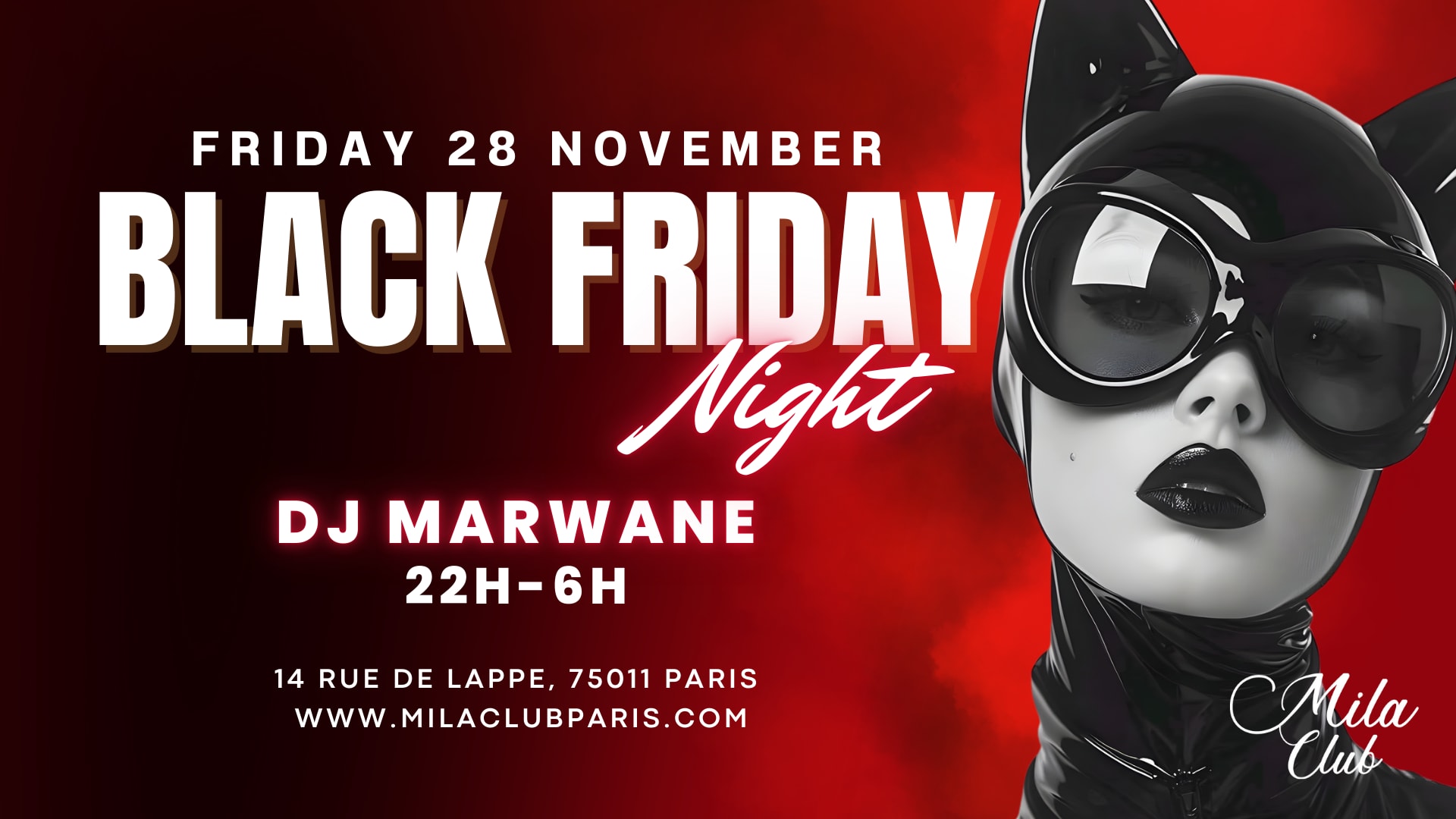 Black Friday - Mila Club Paris Cover